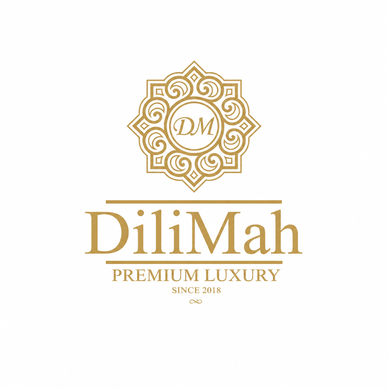 DiliMah Premium Luxury Logo