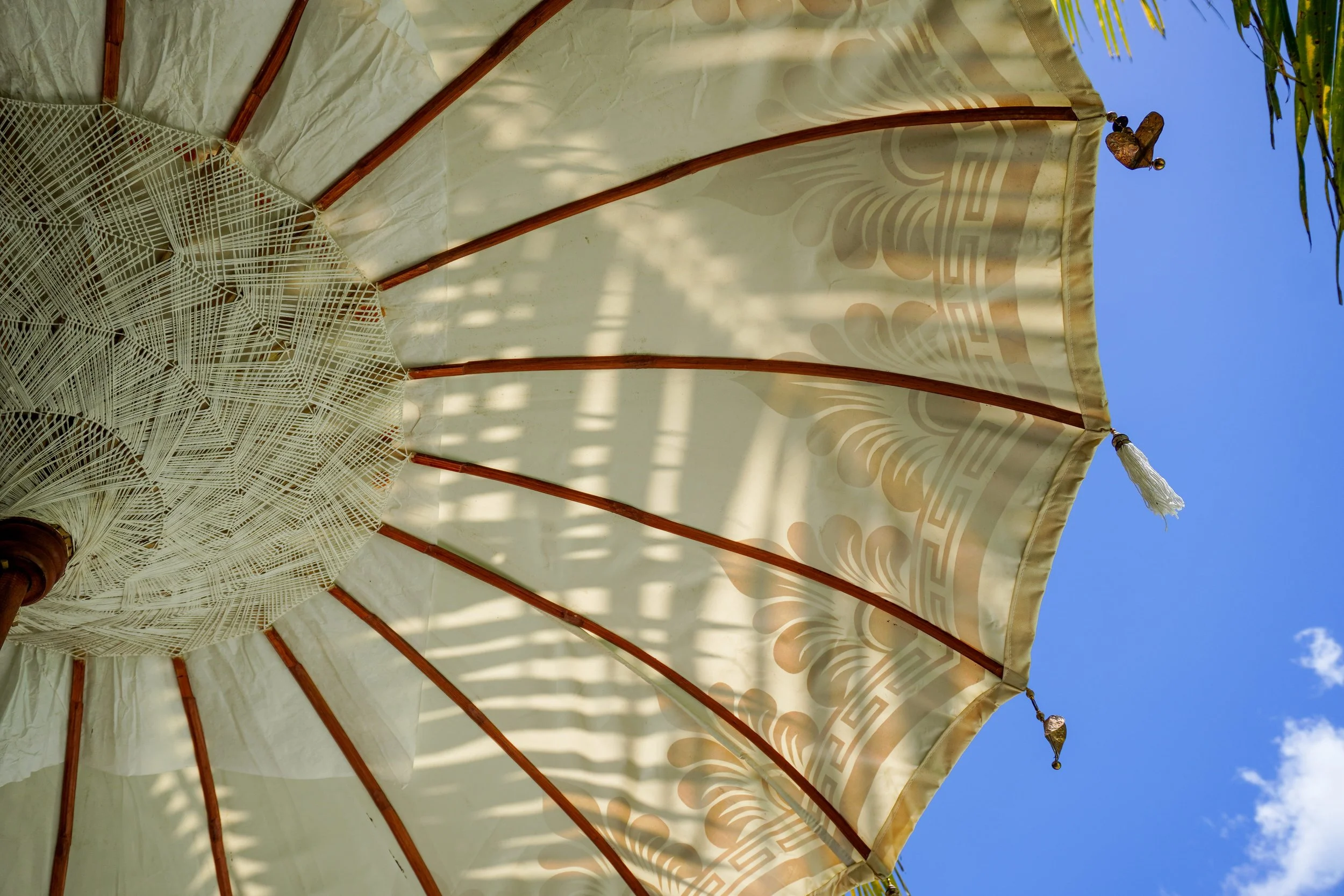 Tropical canopy framing a secluded retreat, where architecture and nature exist in perfect balance, Autentik Penida – Nusa Penida, Bali.