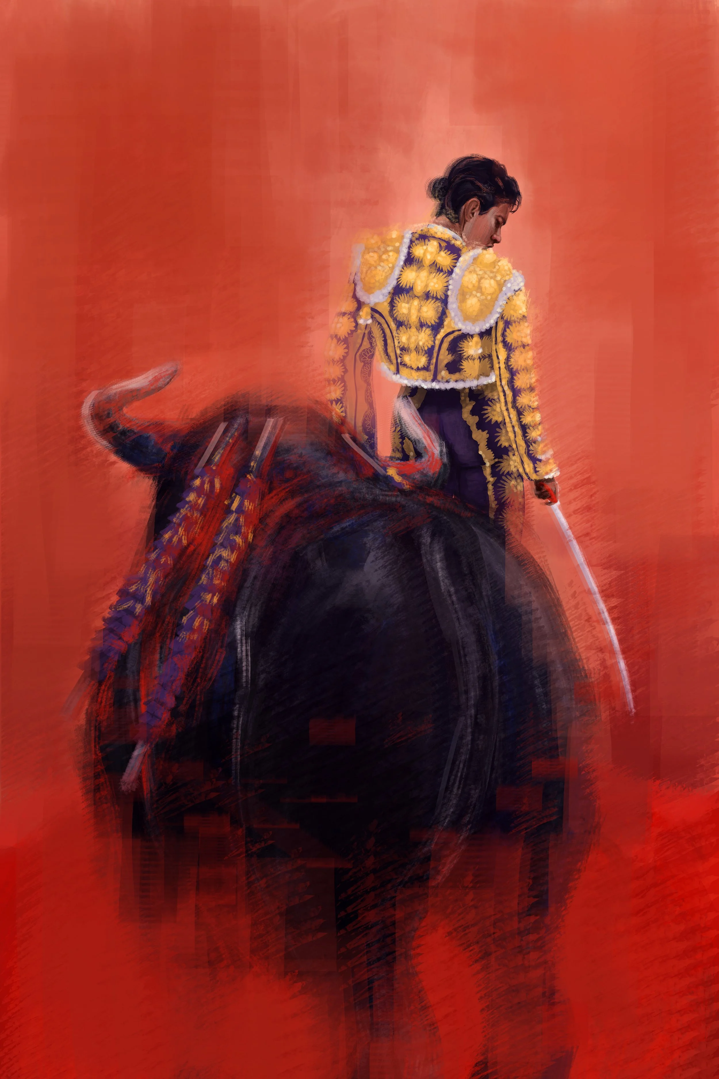 Ilustración Fiesta Nacional - Documental de Augusto De Alba