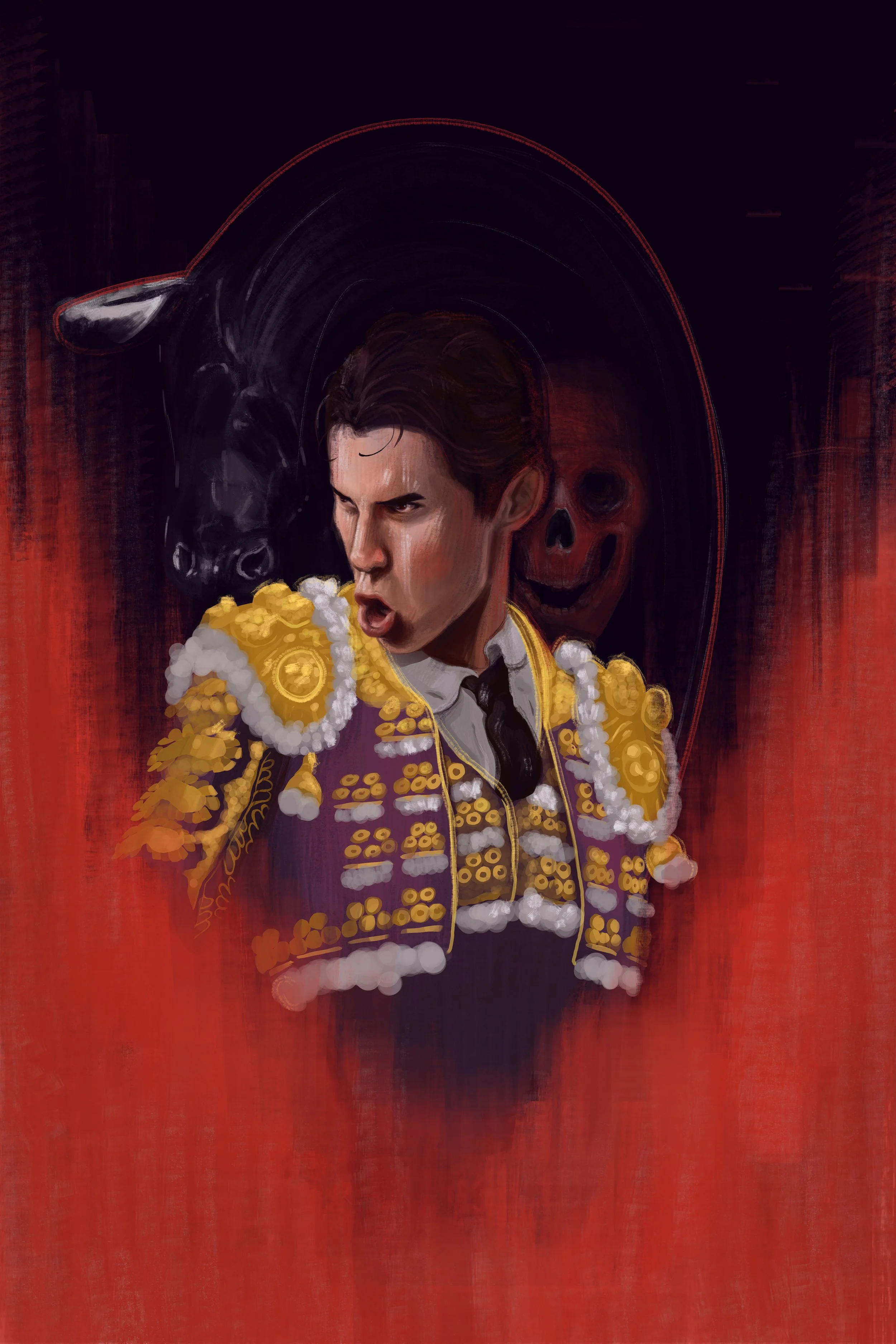 Ilustración Fiesta Nacional - Documental de Augusto De Alba