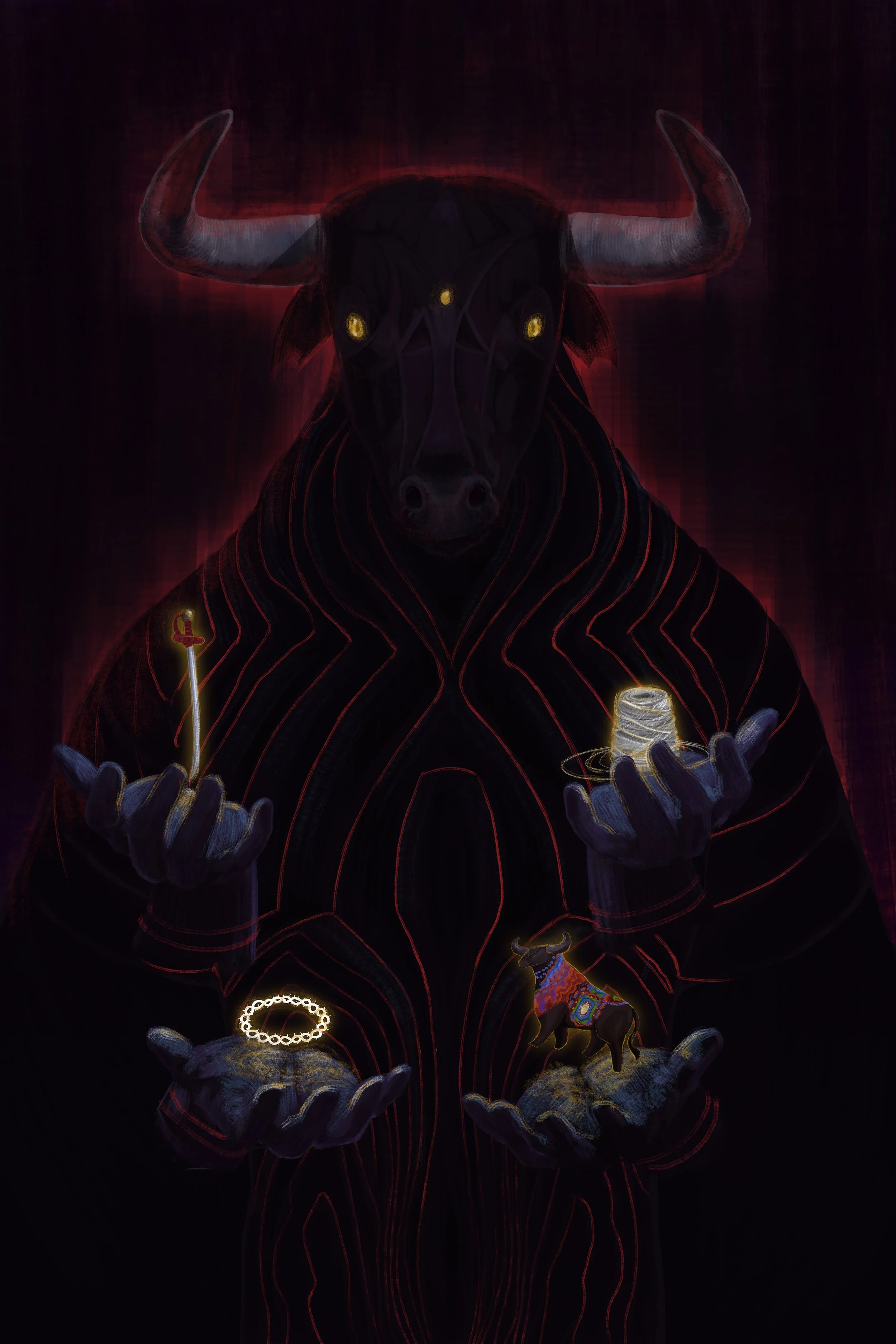 Ilustración Fiesta Nacional - Documental de Augusto De Alba