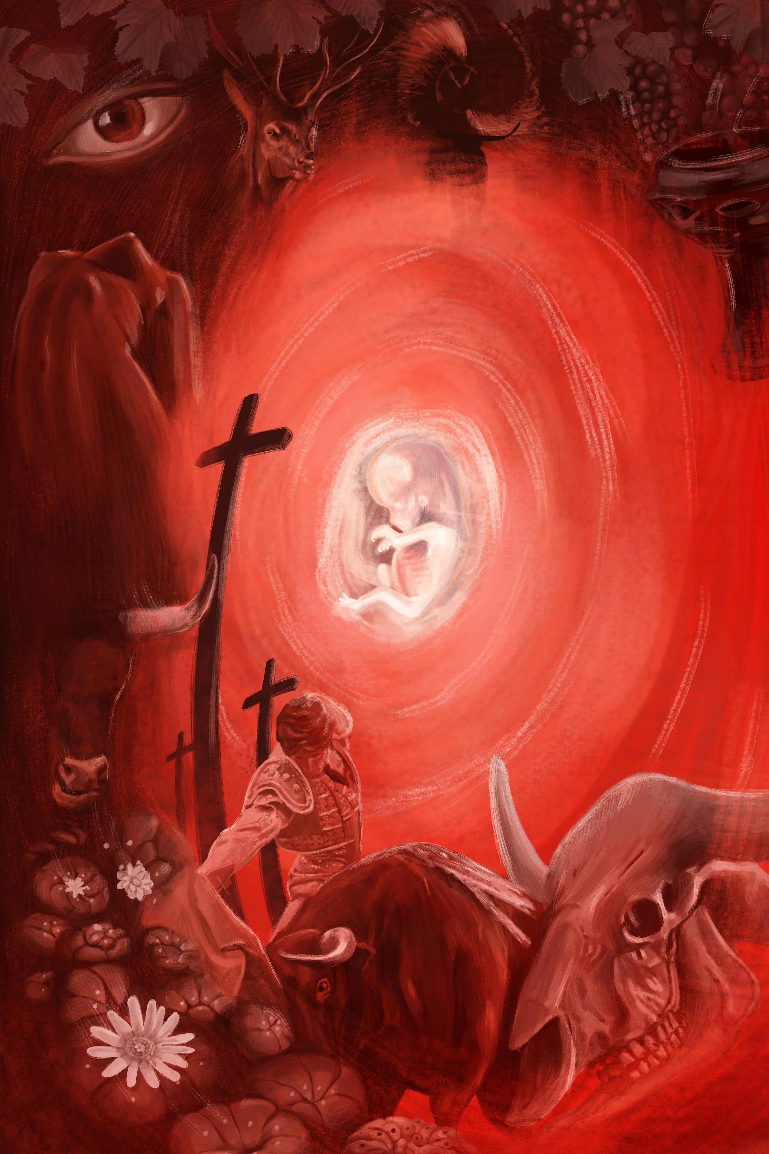 Ilustración Fiesta Nacional - Documental de Augusto De Alba