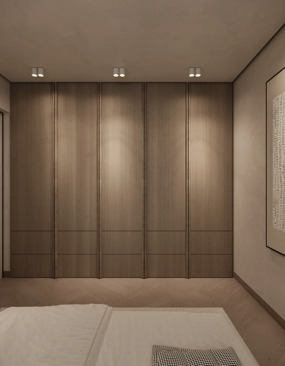 Design interior Cluj - Dormitor Modern Proiect Apartament .R.O.