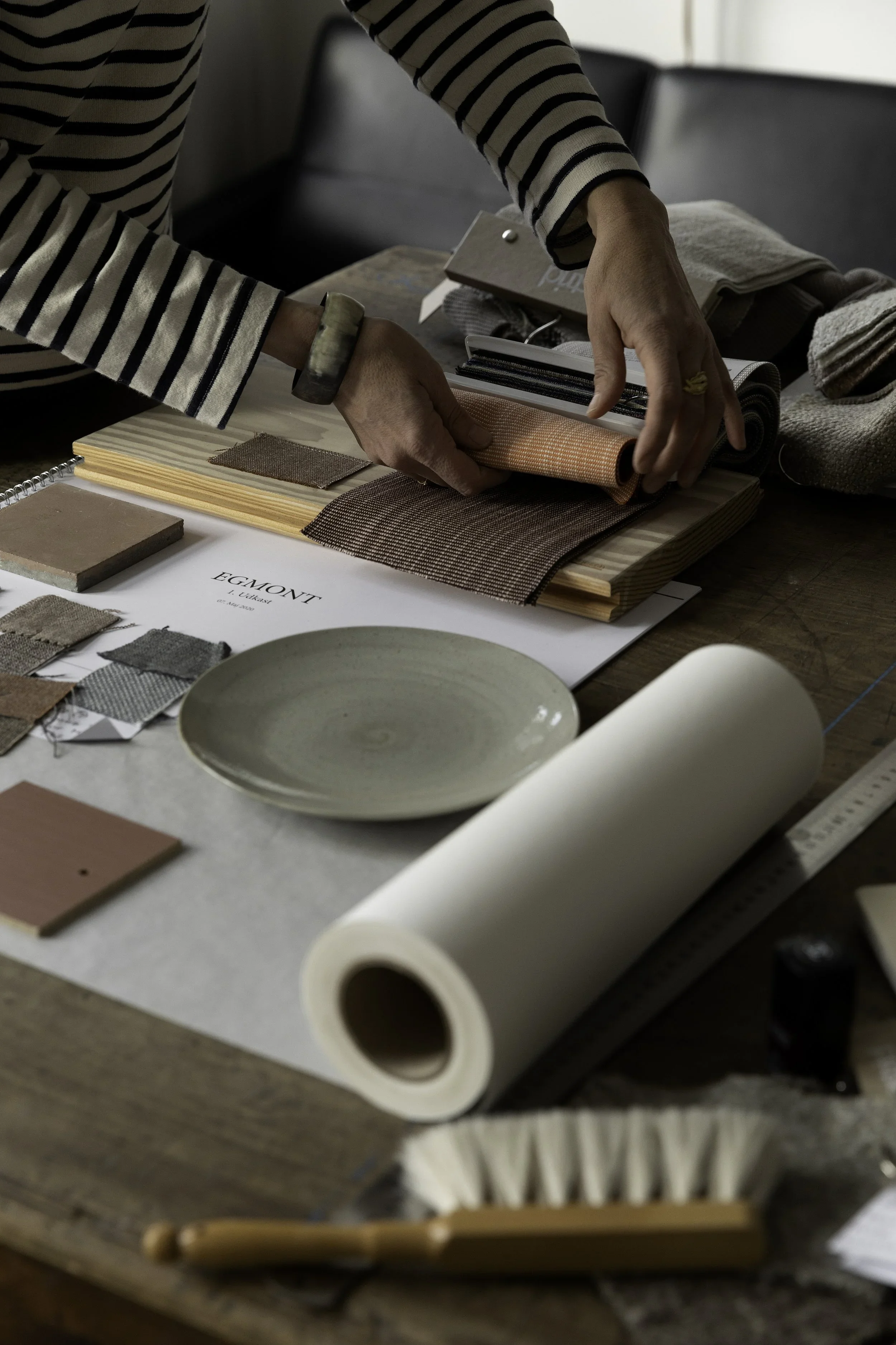 Mostre de materiale și textile pentru proiect de design interior - Alto Design