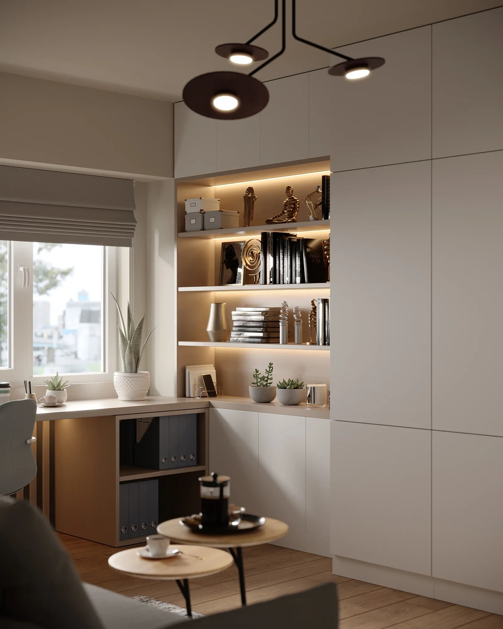 Design interior Cluj - Birou modern amenajat acasă