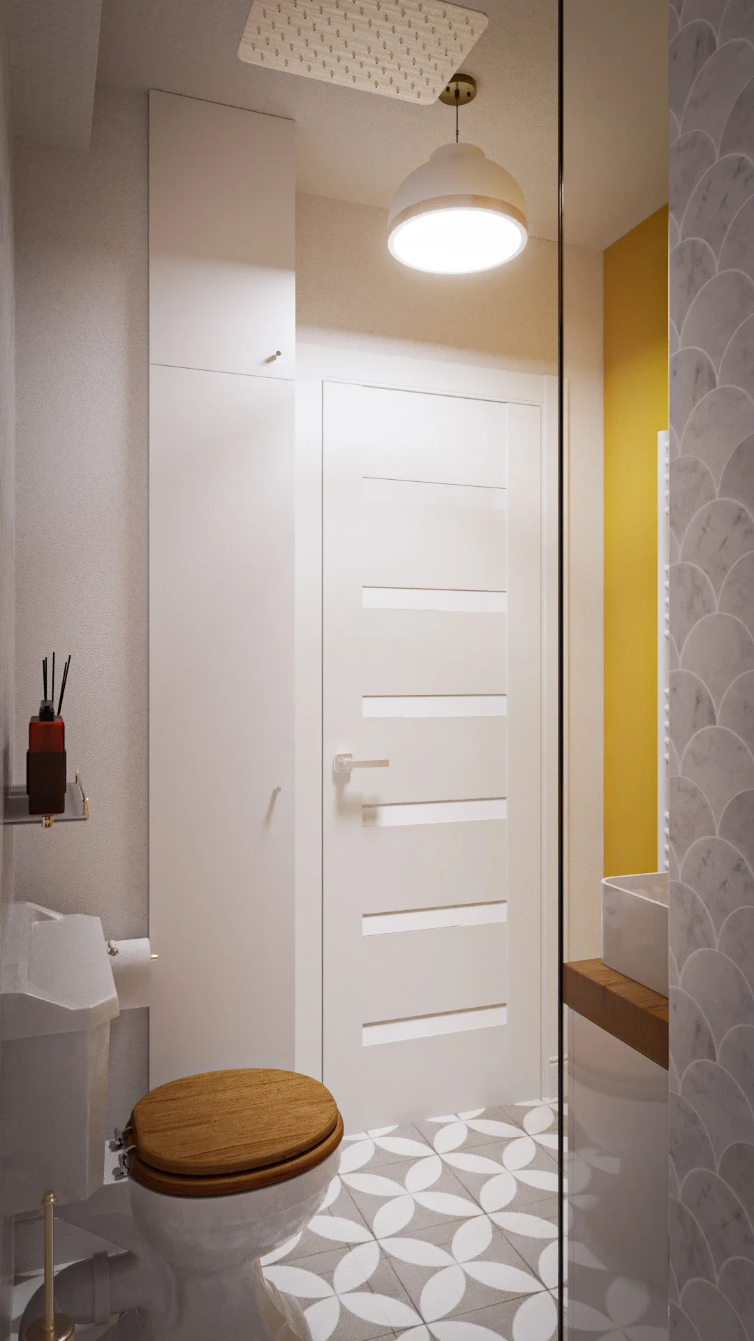 Design interior baie moderna Cluj - Apartament N. by ALTO Design