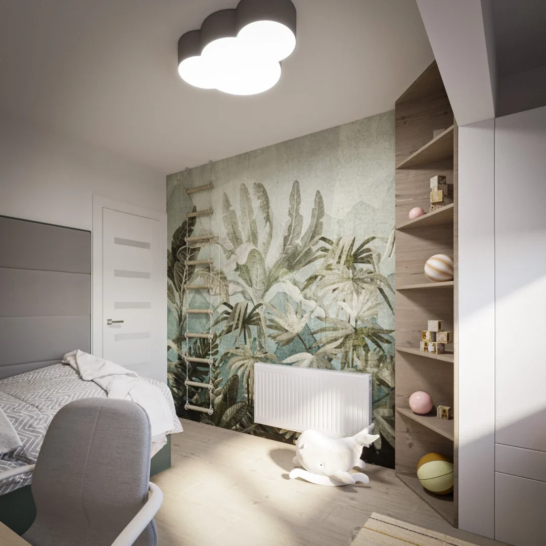 Amenajare cameră băiat realizată de ALTO Design pentru Apartament N