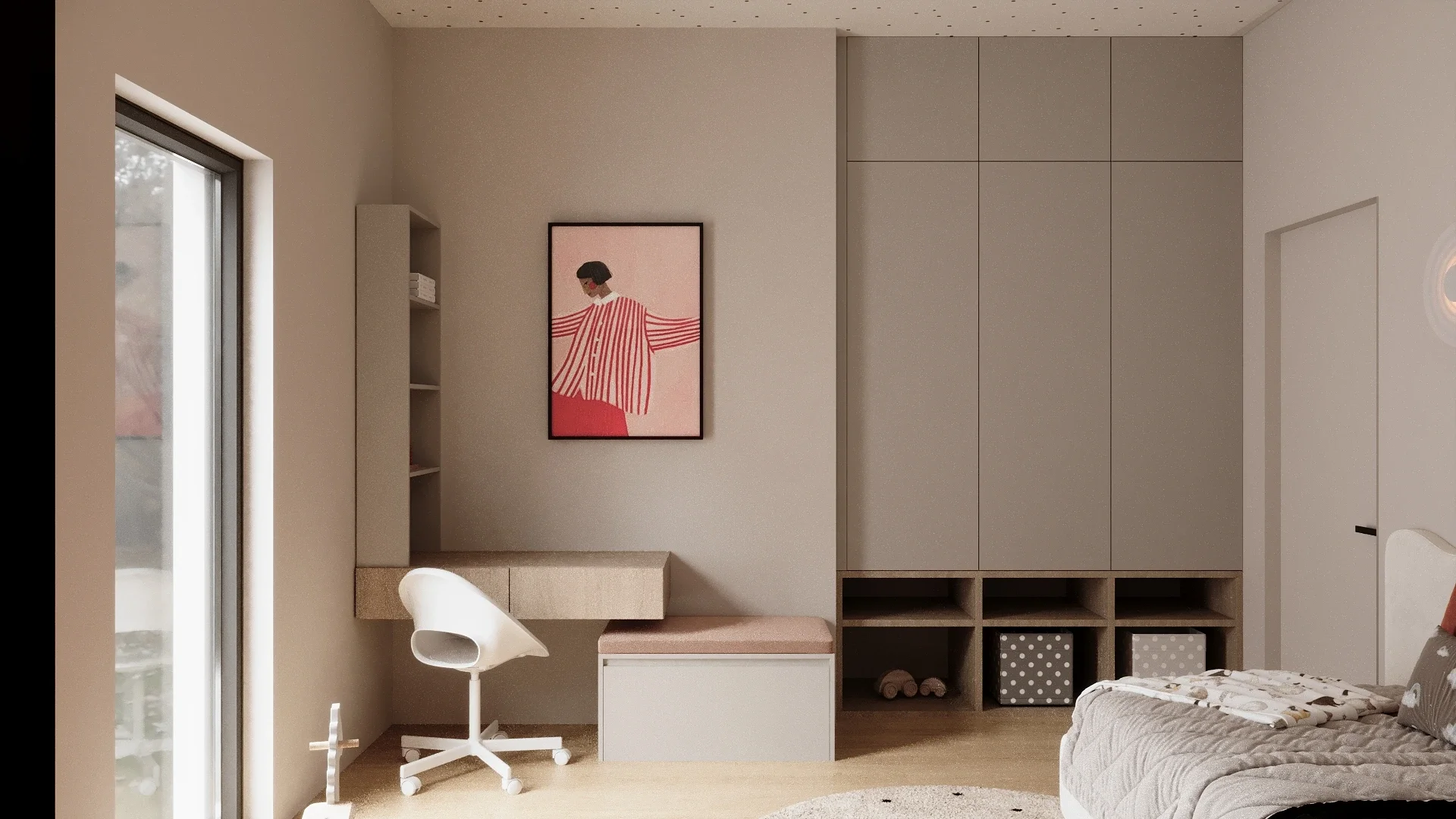 Design interior camera fetita