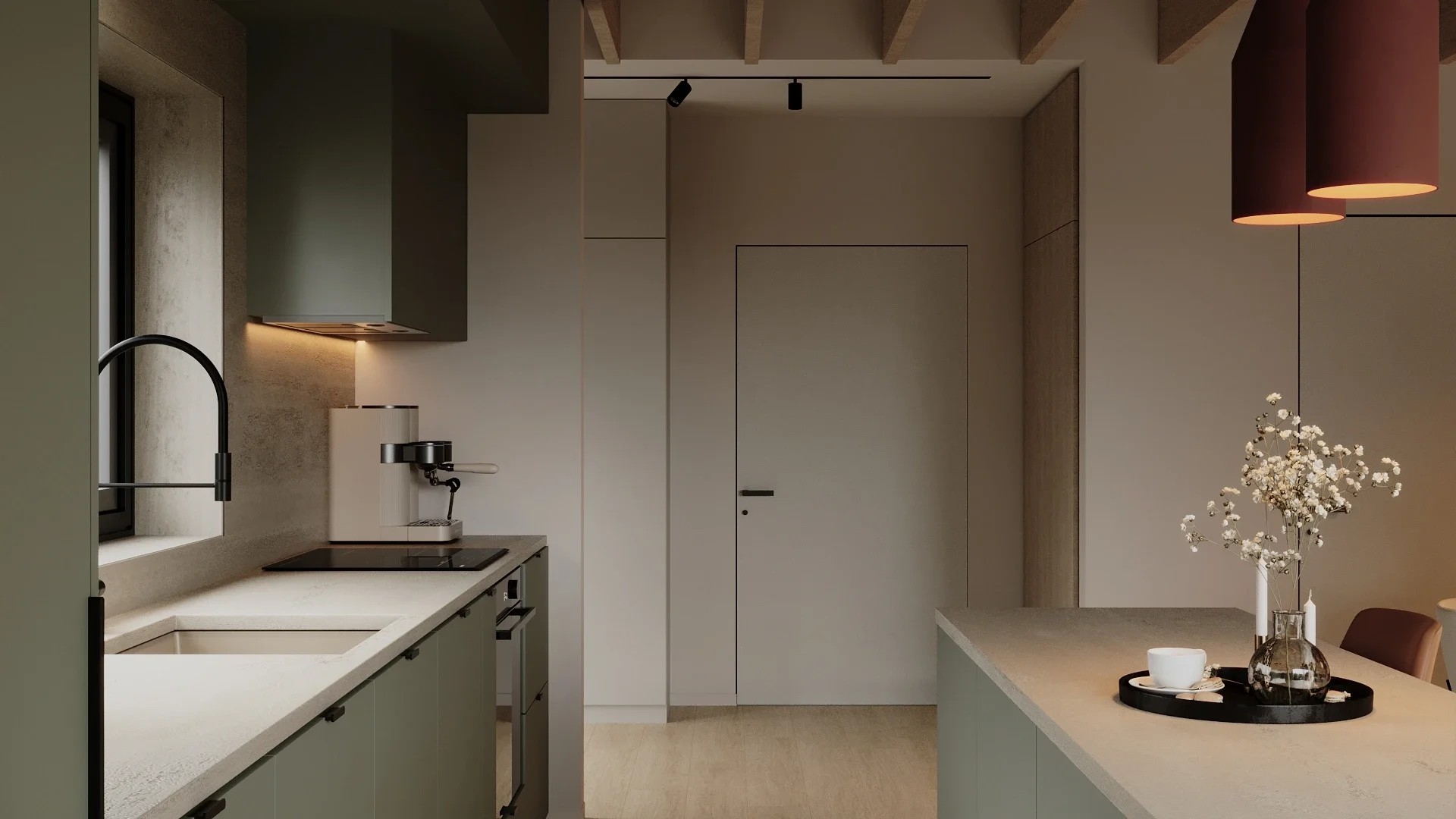 Design interior Bucatarie Minimalista 