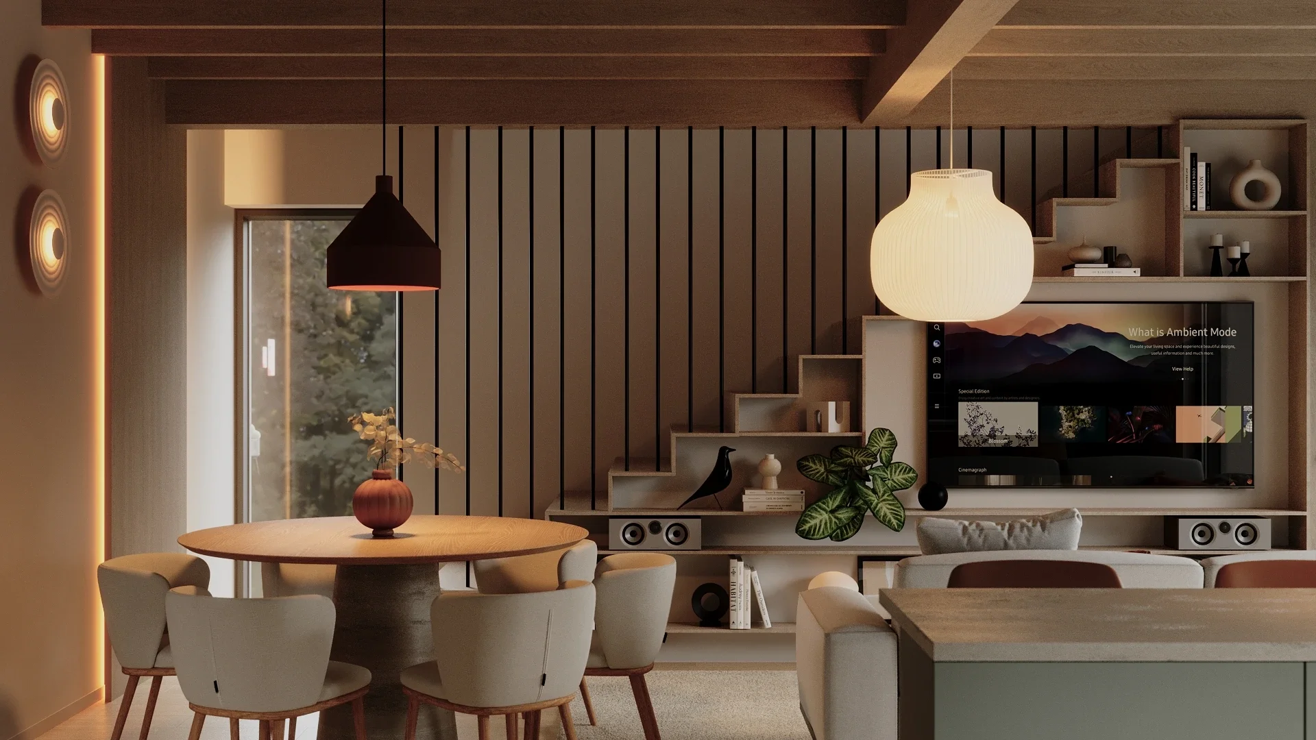 Design Interior Dining - Proiect Casa P. Realizat de ALTO Design Designeri de interior Cluj