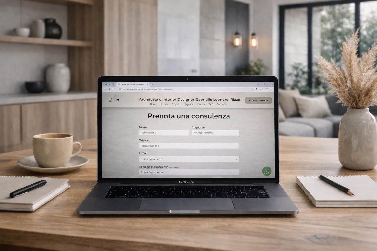 Prenota una consulenza di Architettura e Interior Design a Milano