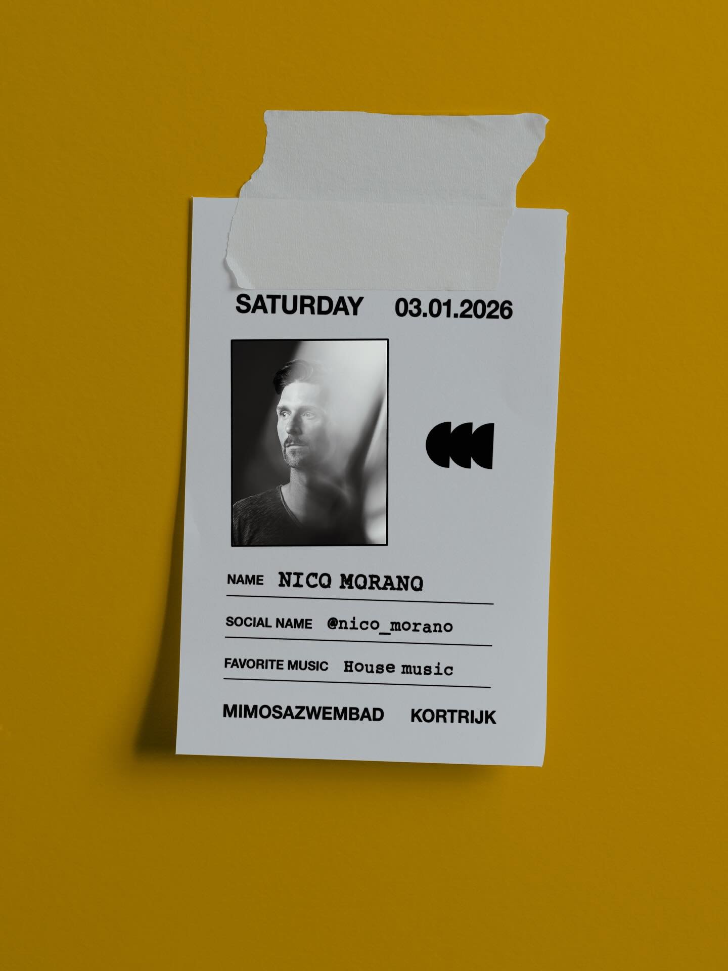 Belgian DJ and producer @nico_morano brings his signature melodic and deep sound to our dancefloor on 03.01, blending grooves with uplifting energy ✨

Get your tickets via link in bio.