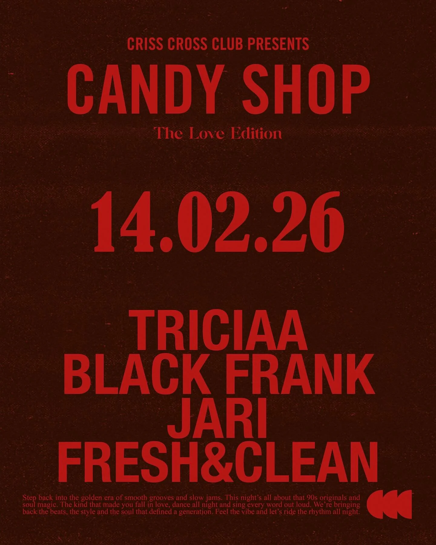 This Saturday 14.02 we ride together &hearts;️ The line-up is ready, the mood is set and it&rsquo;s giving Bonnie &amp; Clyde all night long. Don&rsquo;t miss this one 💋

Last chance to get your tickets via link in bio.
