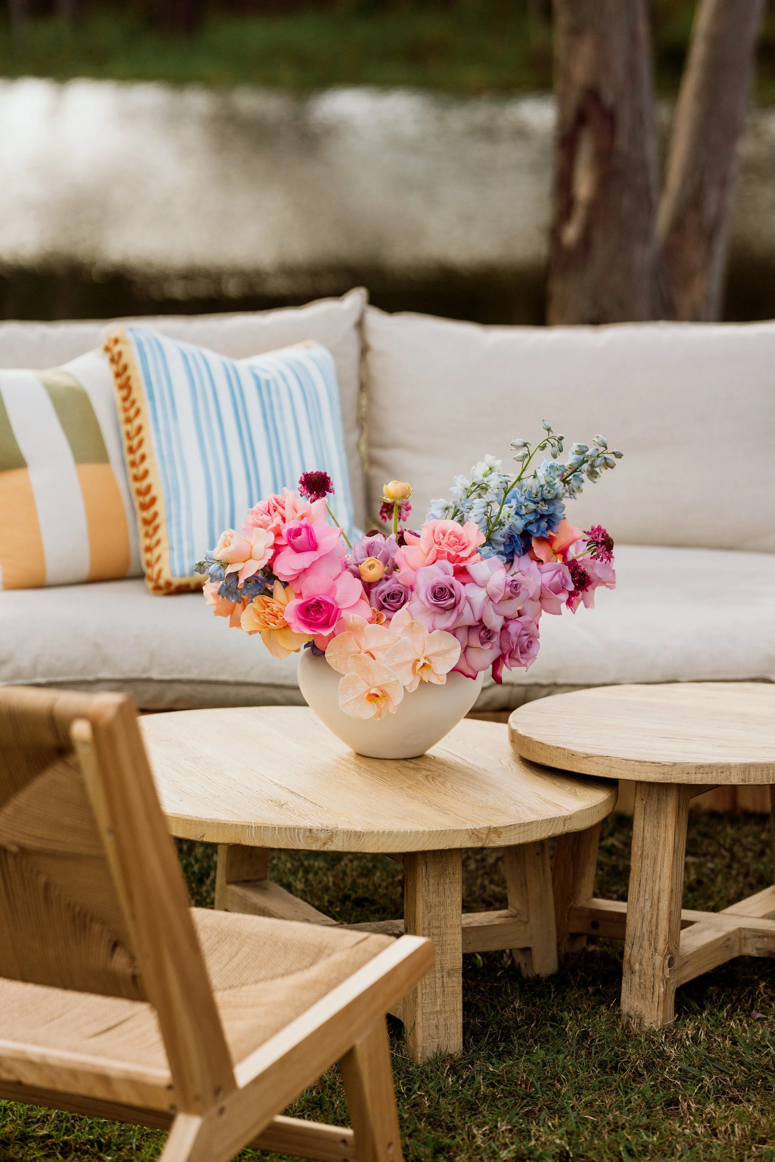 THE MARQUEE LAWN WITH LOVEBIRD WEDDINGS COORDINATION
