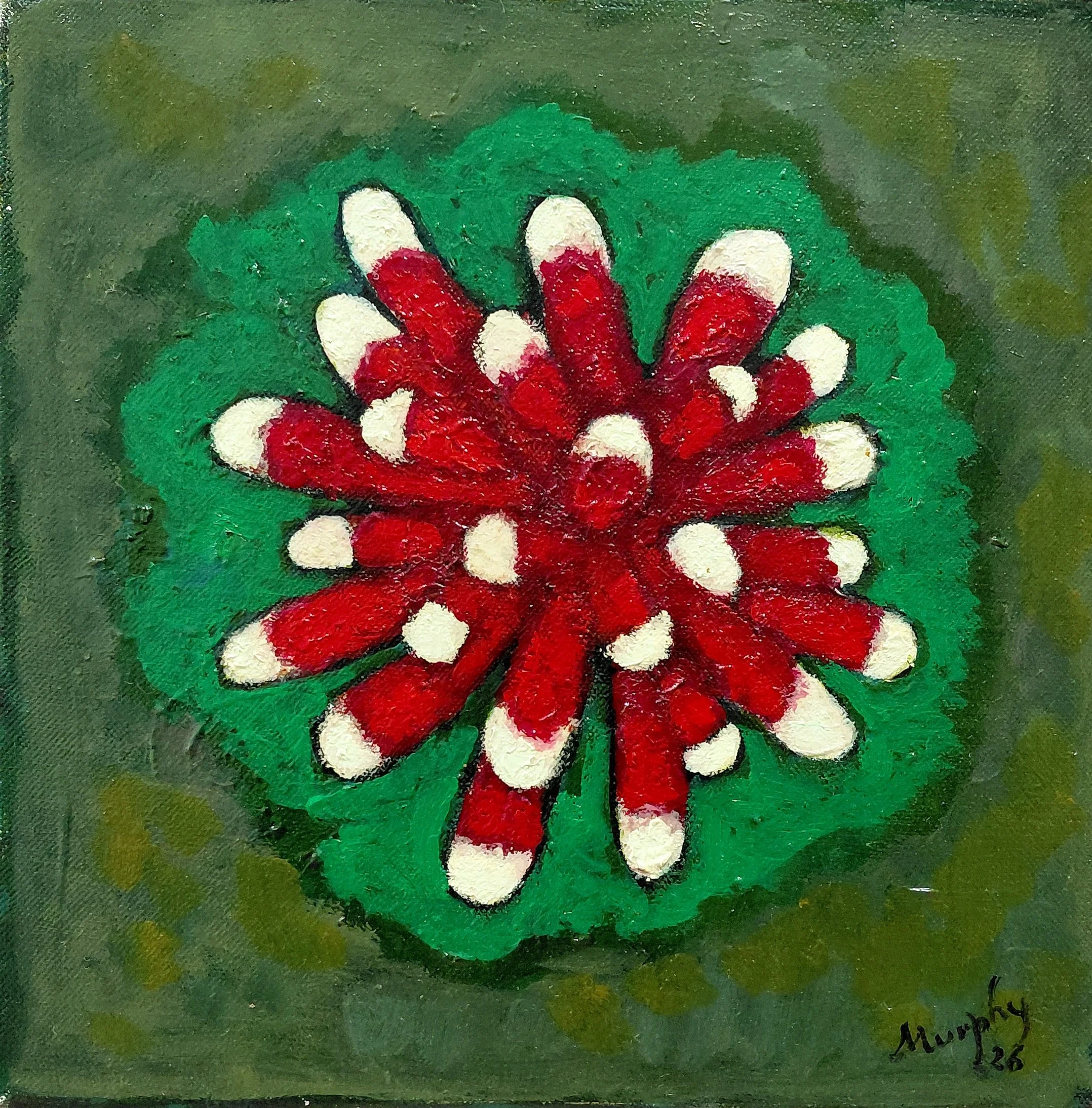 The Radishes, 2026, Oil on canvas, 30 x 30 cm, £1,950
