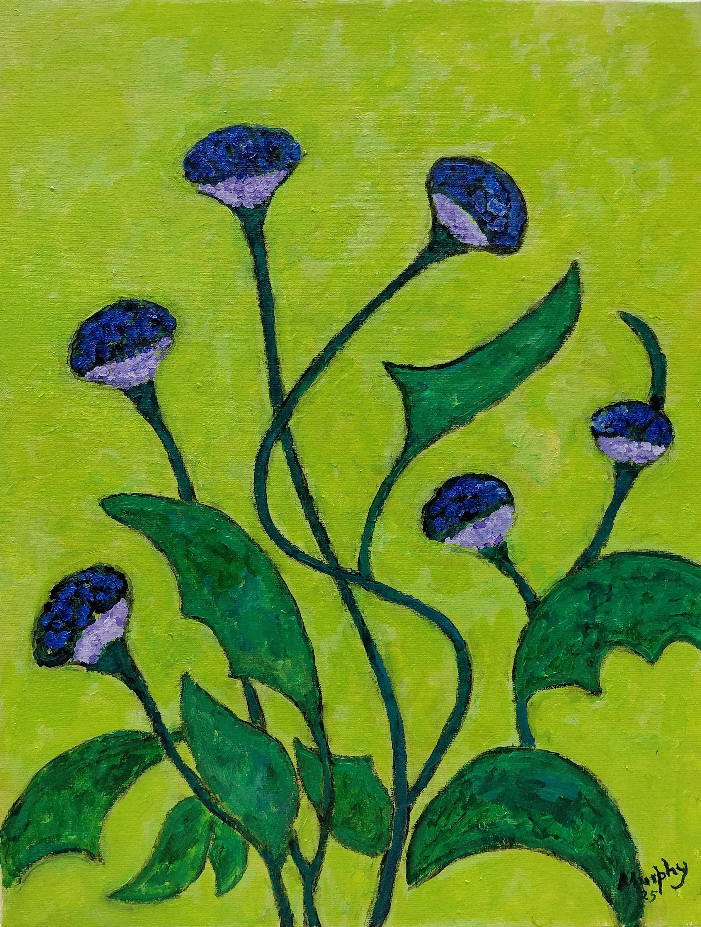 Wild Artichoke, Oil on canvas, 65 x 50 cm, £8,000