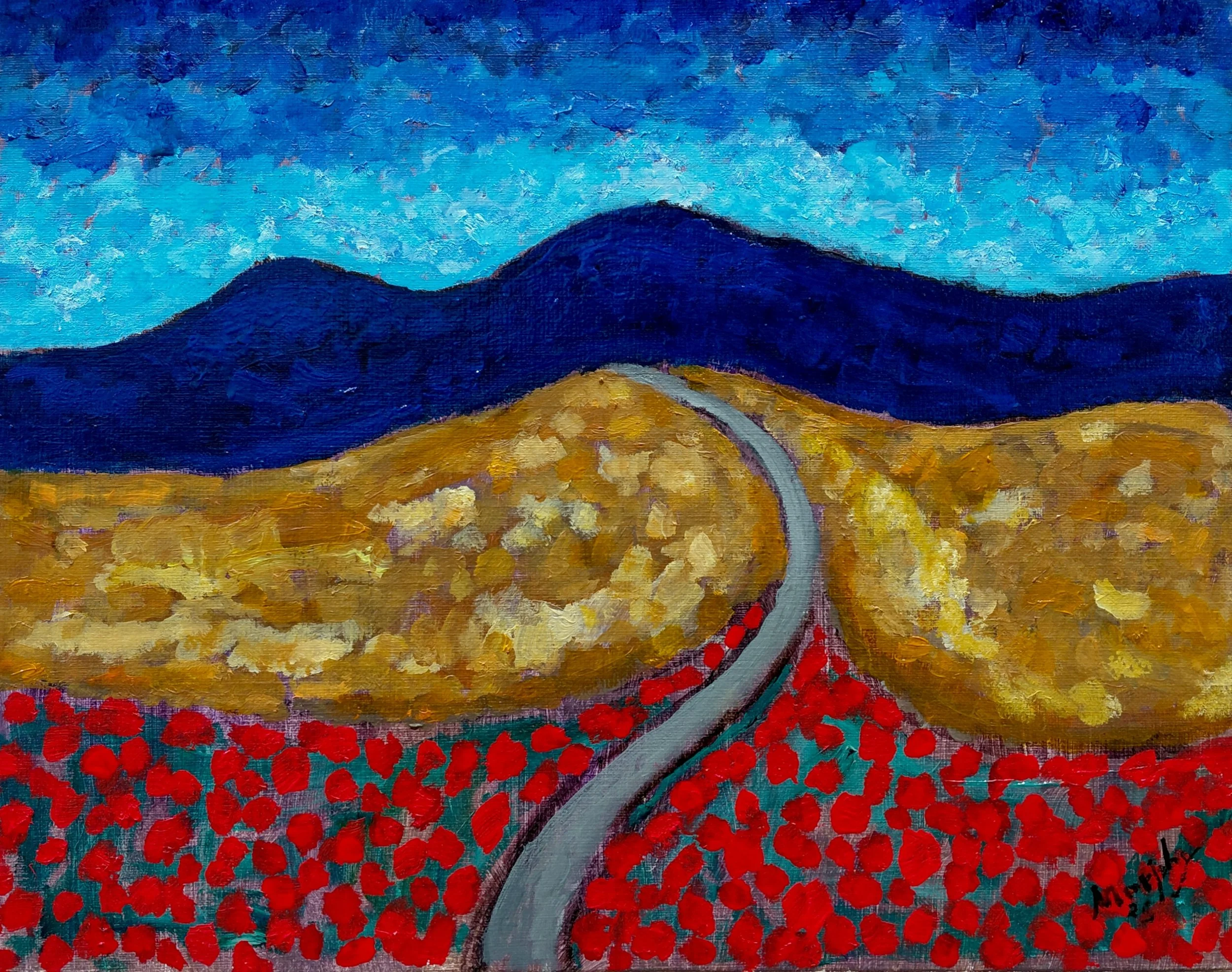 Le Languedoc, Oil on canvas, 33 x 41 cm, £3,800