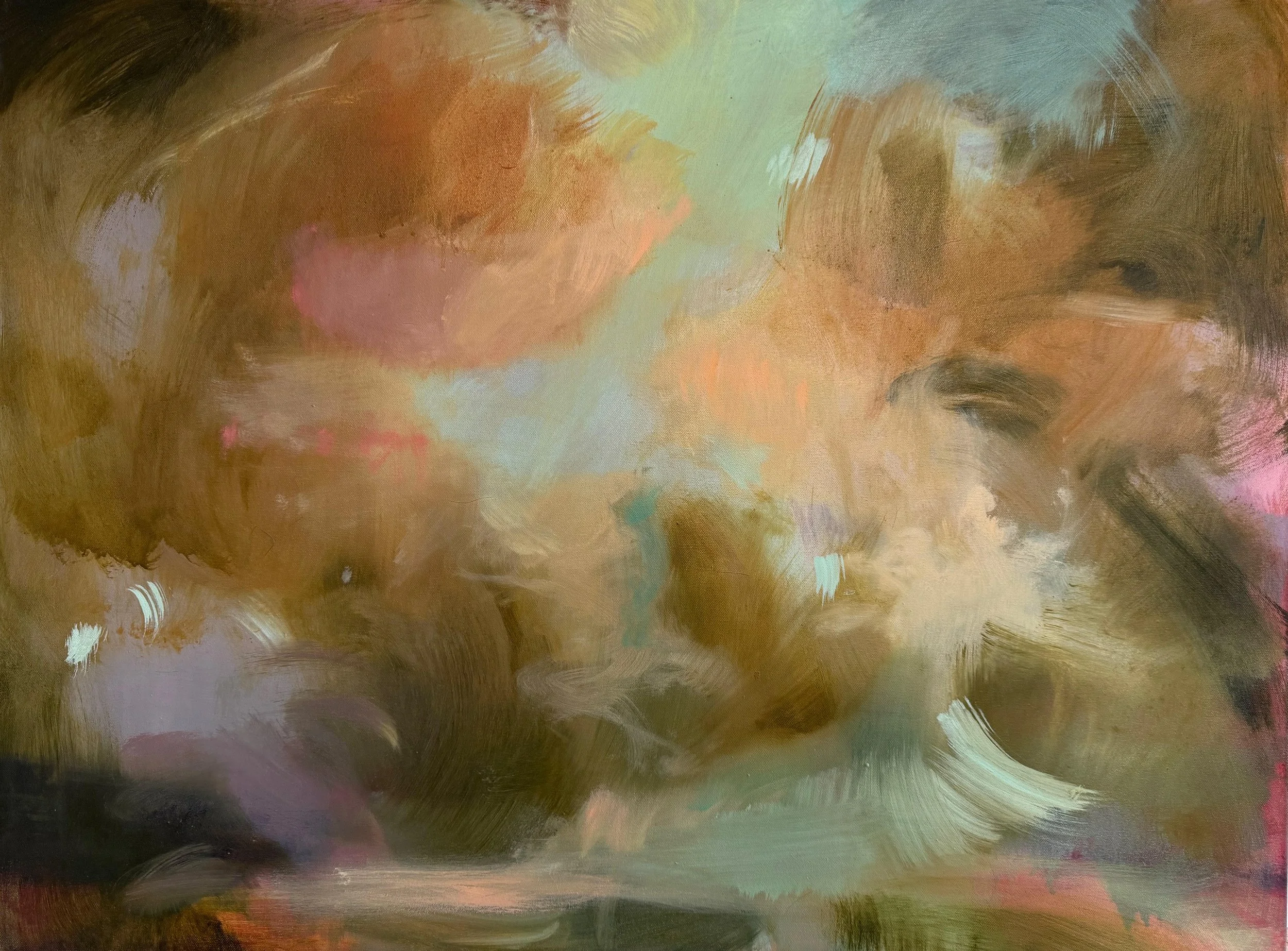 Weather Passing, 2026, Oil on canvas, 60 x 80 cm, £3,500