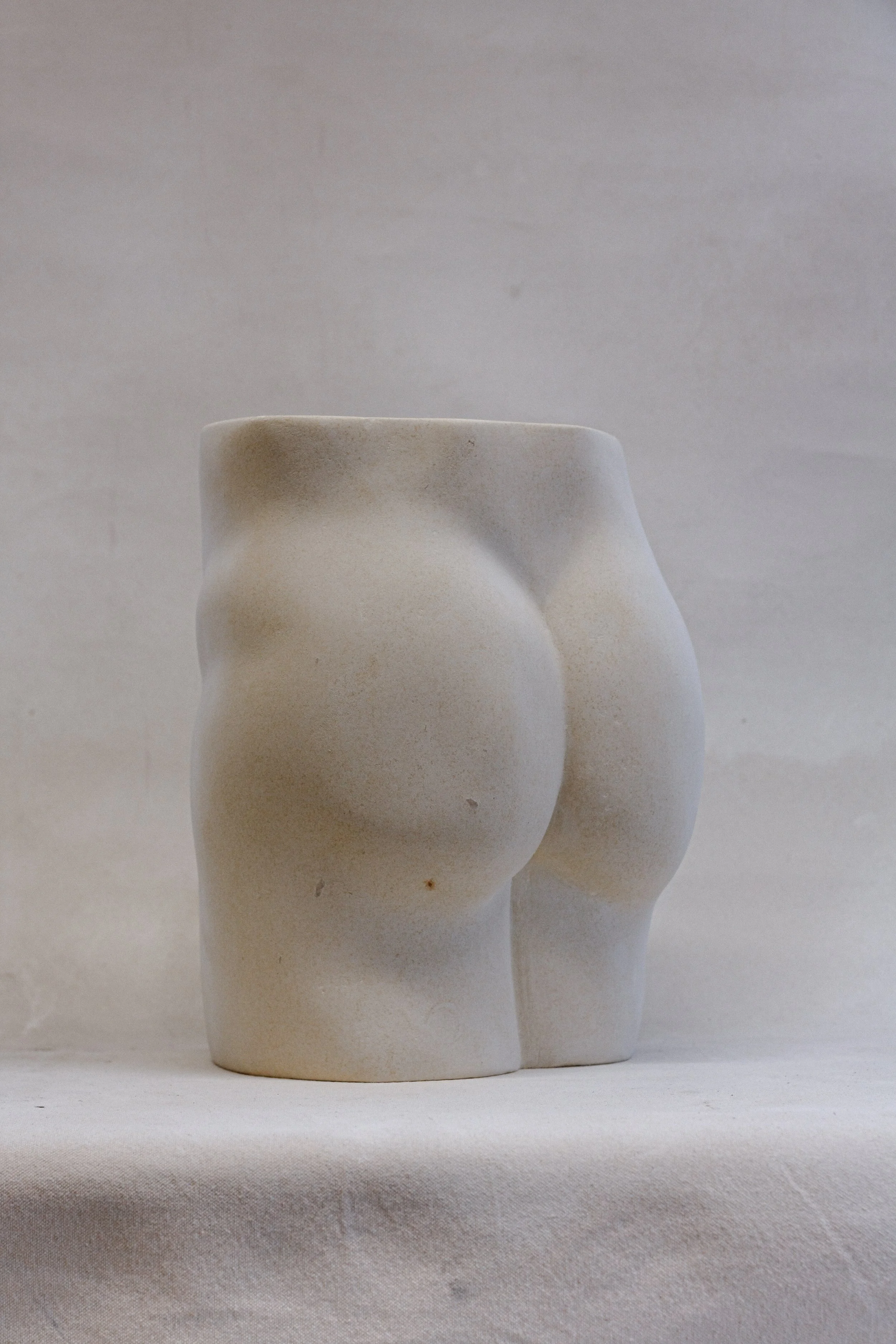 'Bum IV', Maltese Limestone, Approx. 25 x 32 x 15 cm, £1,200