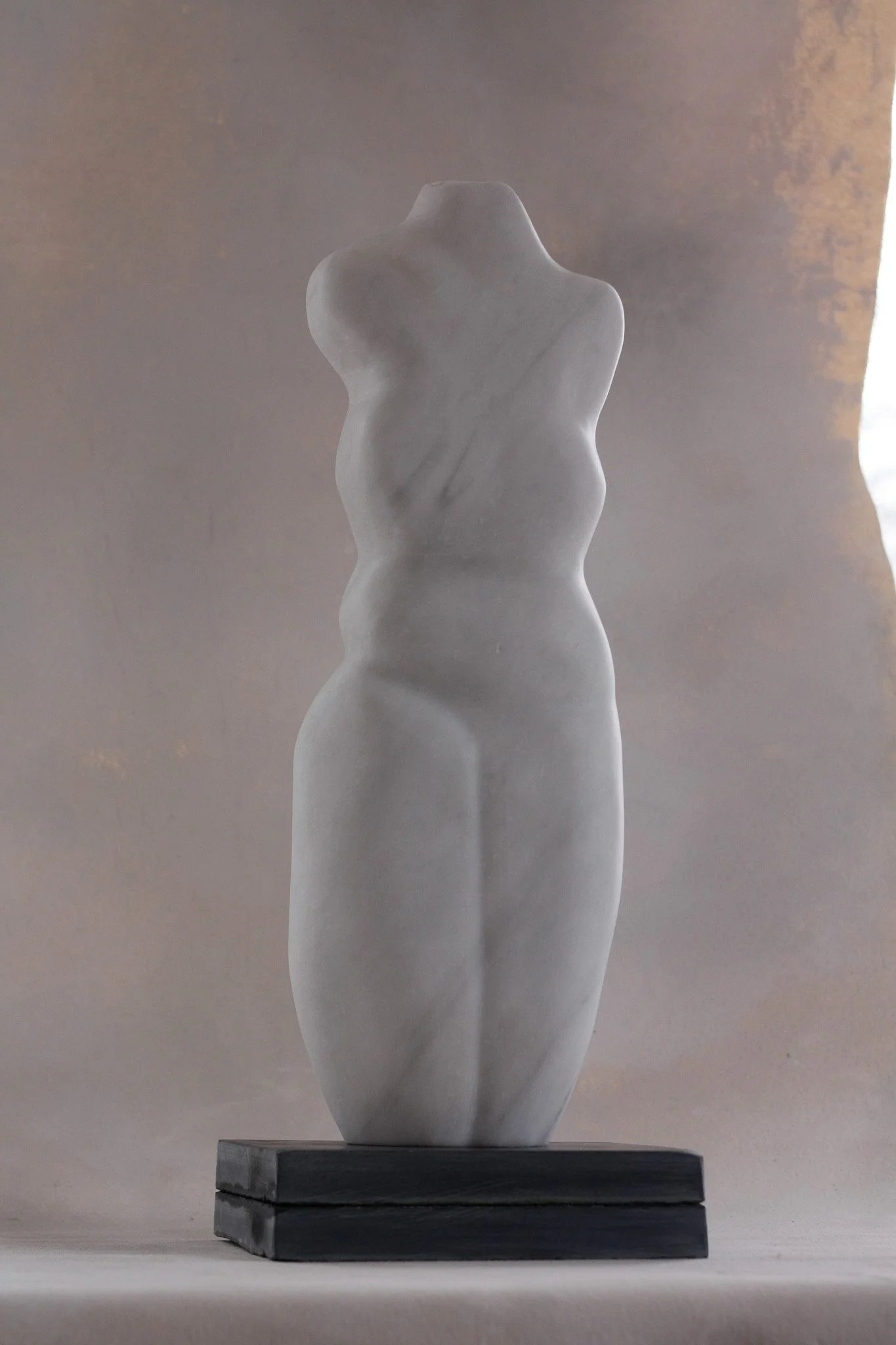 'Marble Standing Figure (Relief Form)', Carrara Marble, Approx. 45 x 15 x 8 cm, £2,900