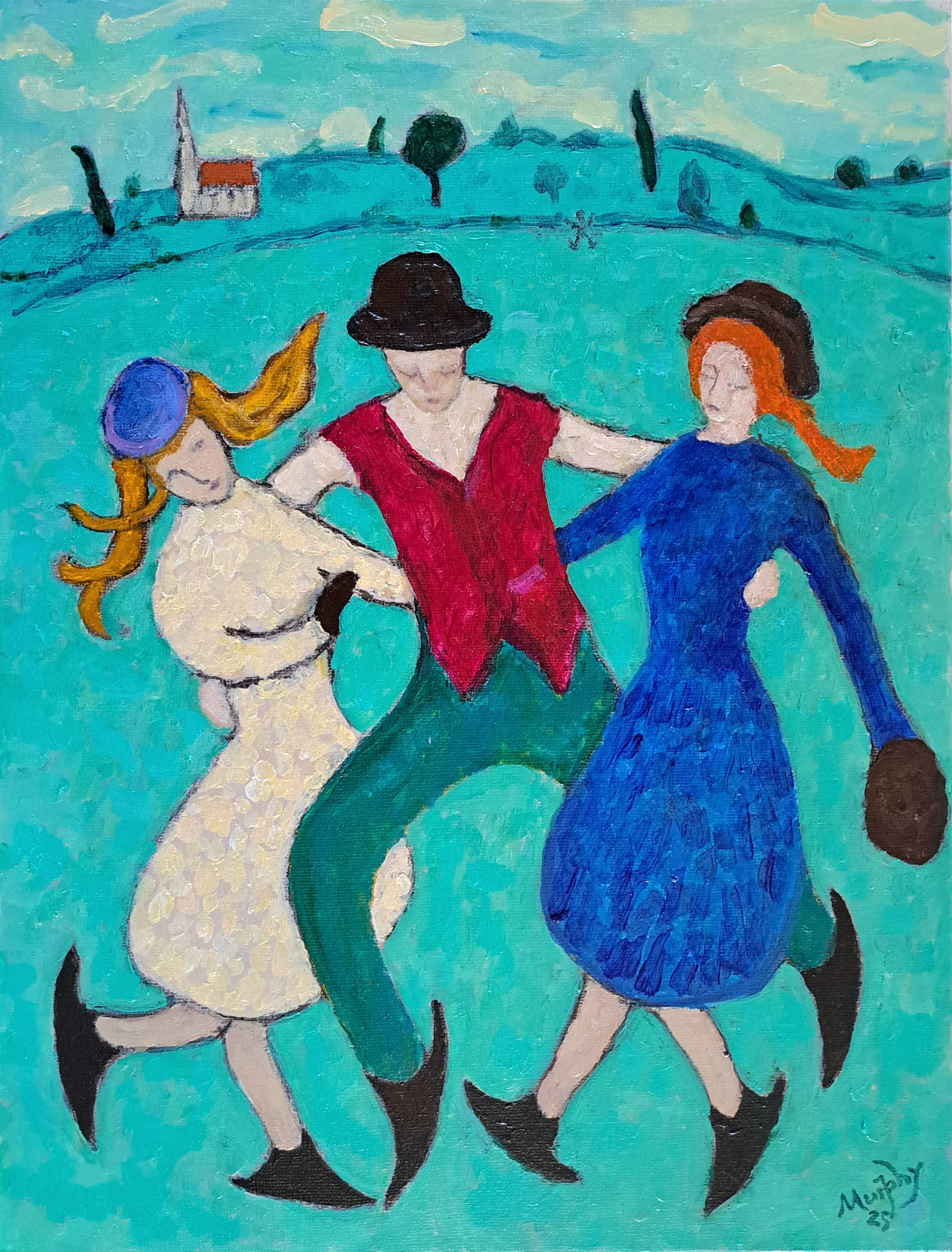 The Lucky Fella, Oil on canvas, 65 x 50 cm, £7,500