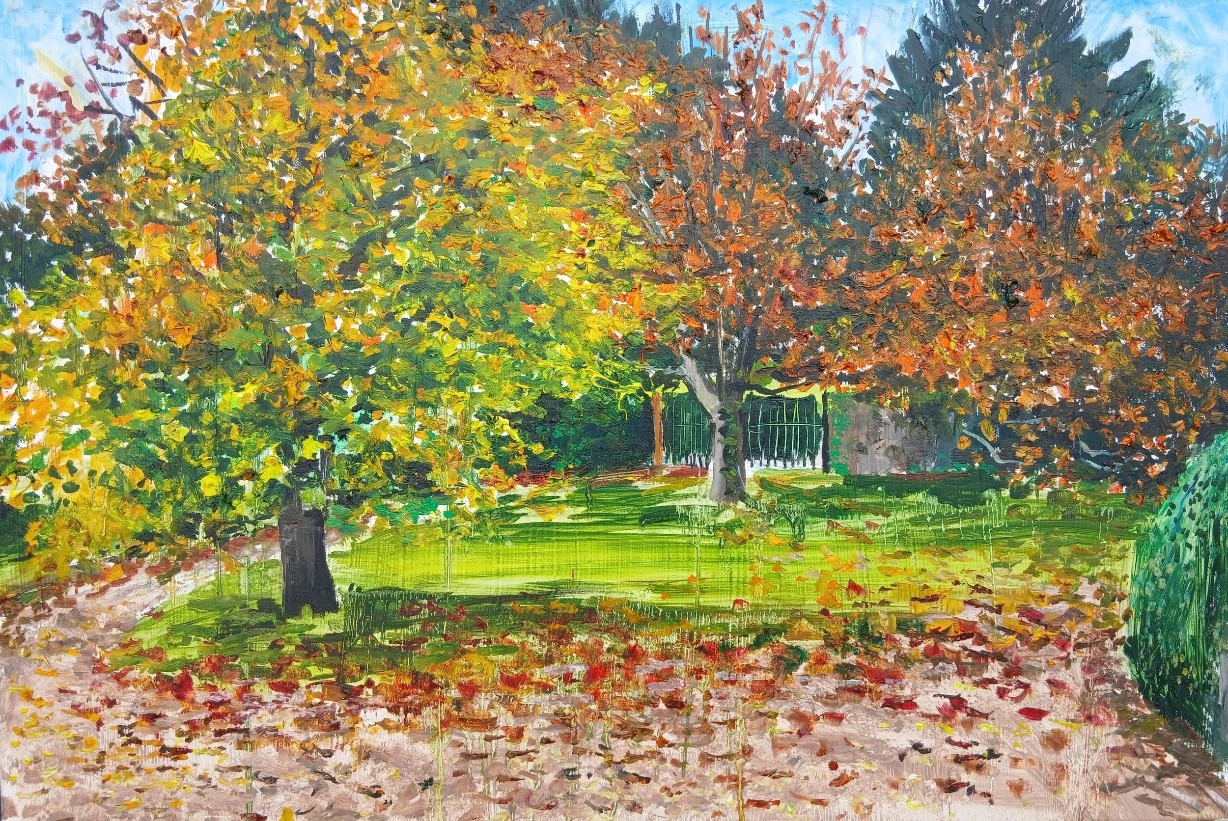 Autumn, Oil on canvas, 50 x 76 cm, £2,200