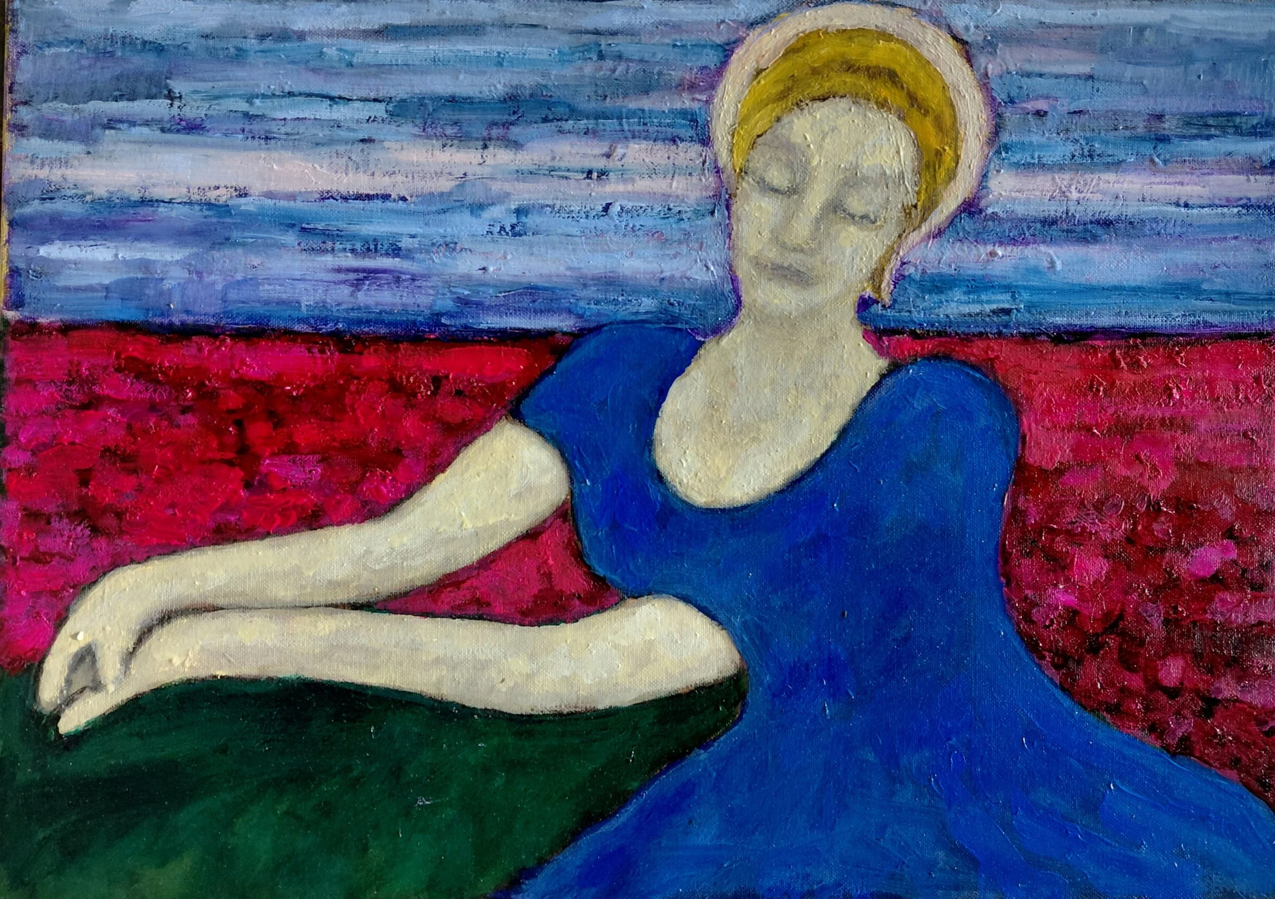 Mary Magdalene, Oil on canvas, 38 x 55 cm, £5,800