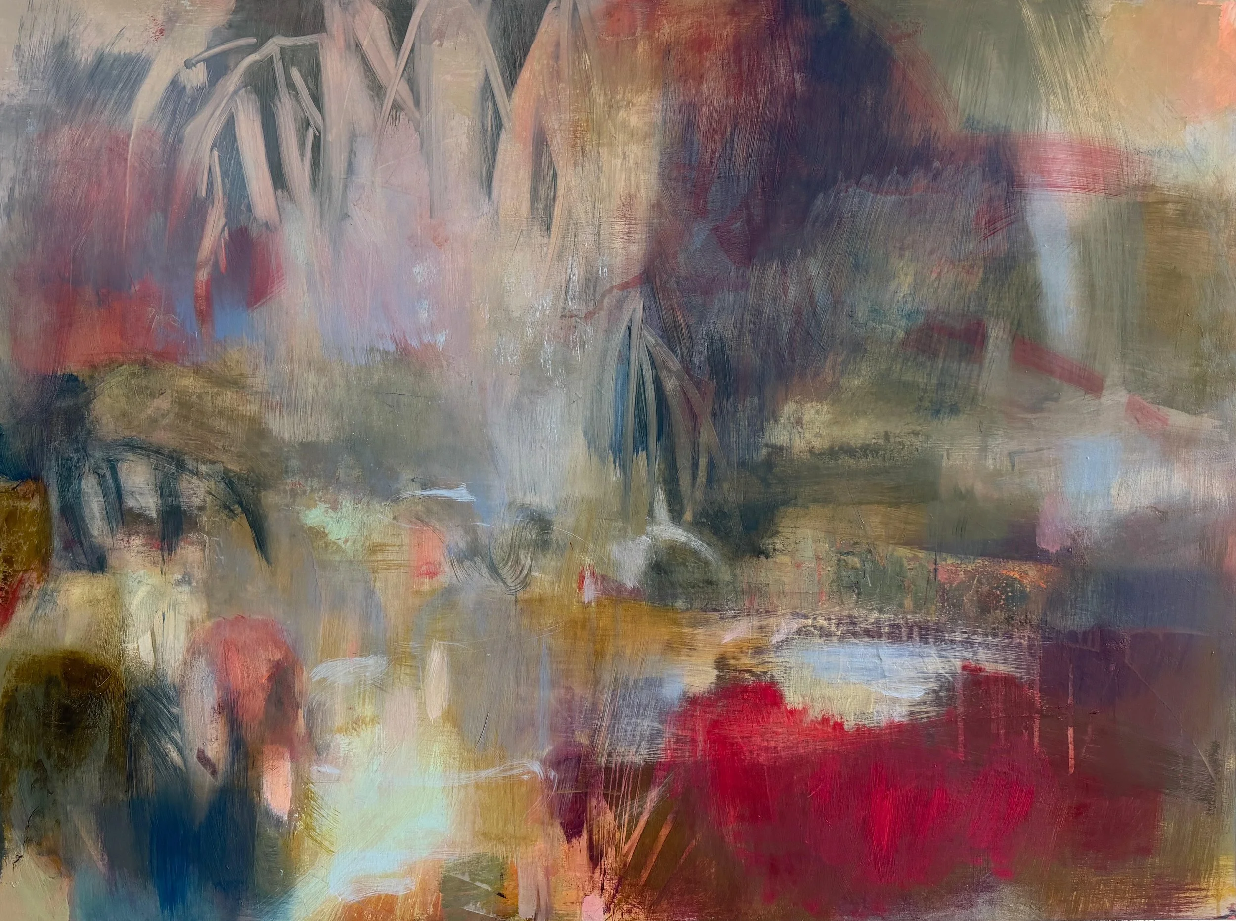 Understory, 2026, Oil on board, 90 x 120 cm, £5,500