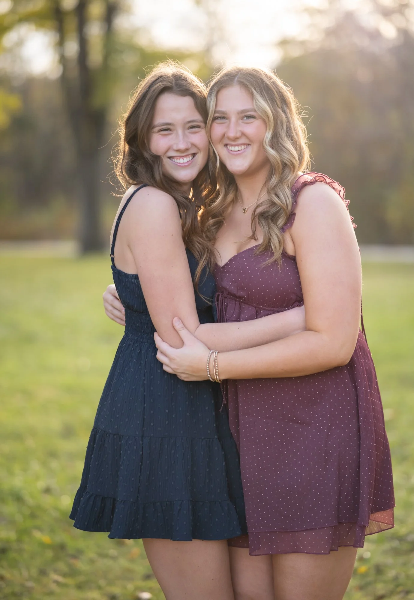 senior portraits of twins chicago