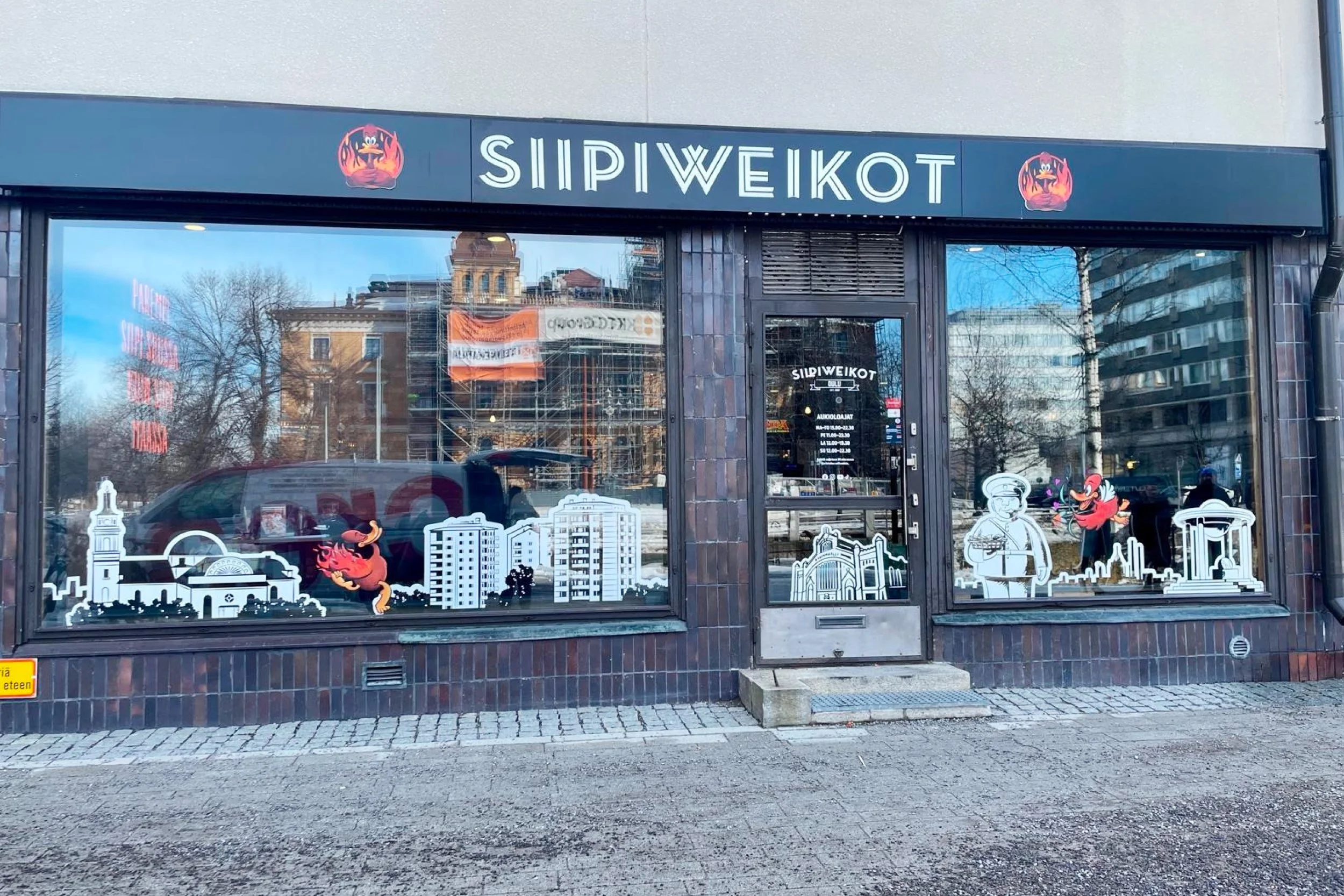 Ikkunateippaus, materiaalin valmistus ja asennus