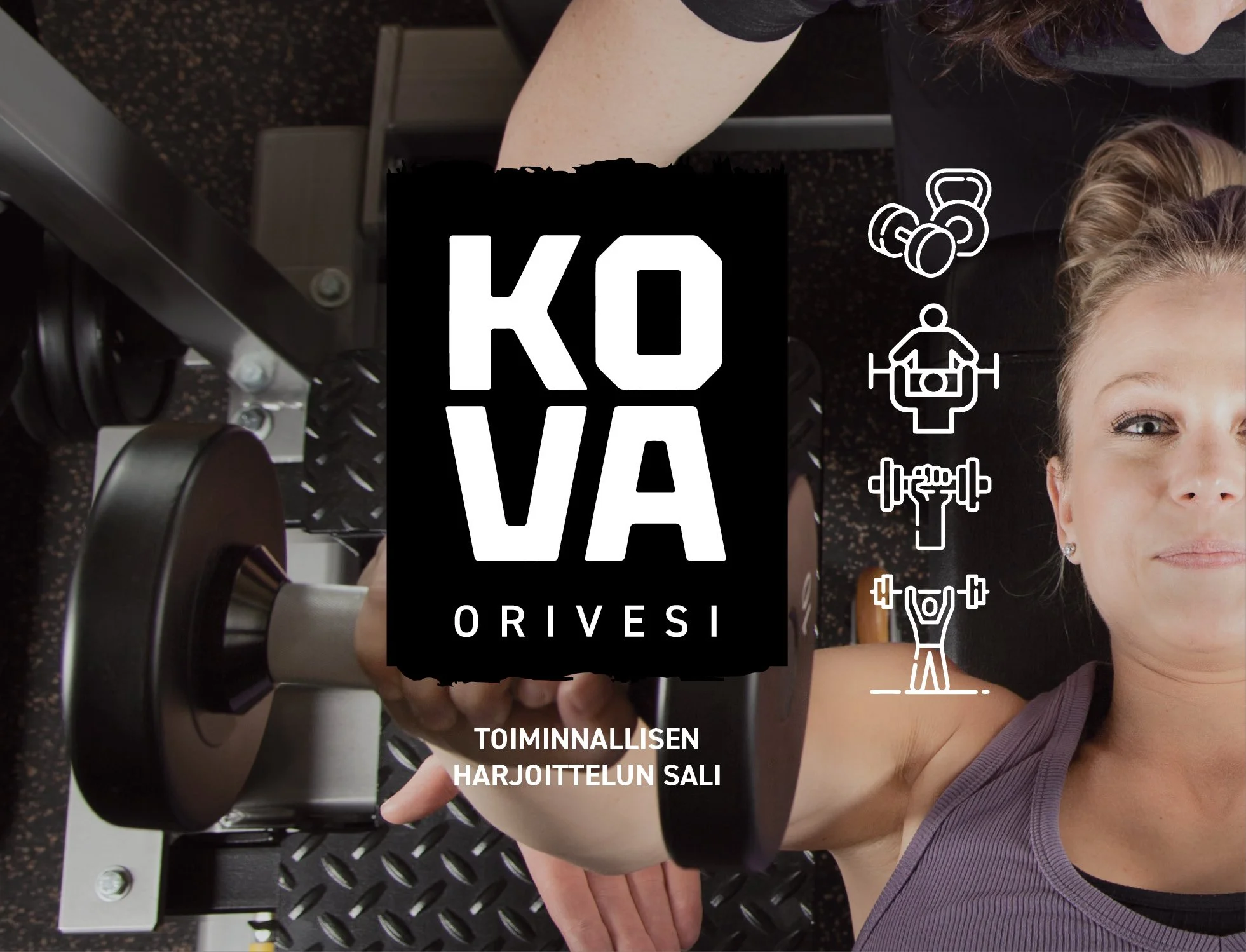 Visuaalinen ilme, www-sivut, tekstiilit. 
www.kovaorivesi.fi