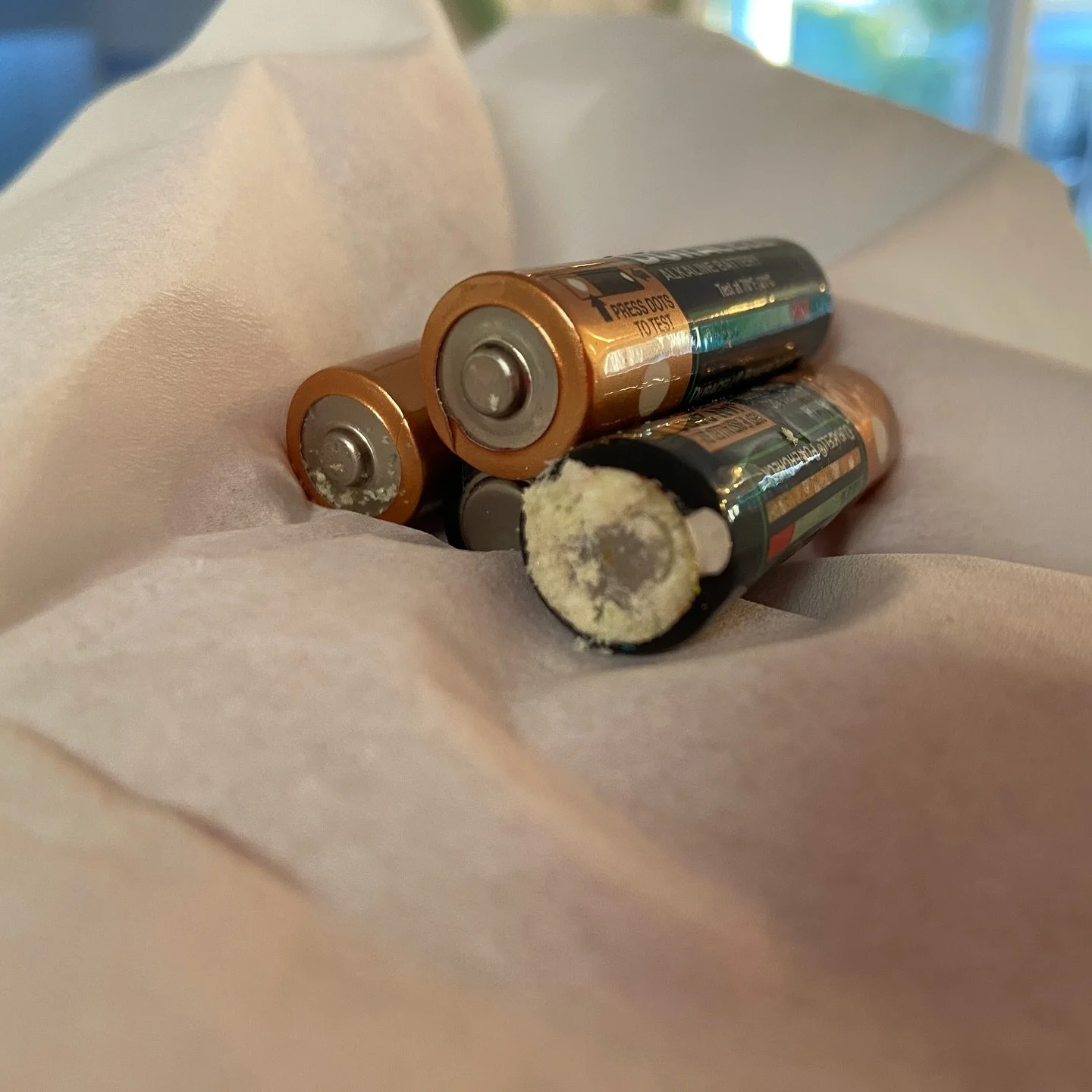 If you&rsquo;re reading this&hellip;. This is your friendly reminder to check the batteries in your childhood toys.

I checked my sister&rsquo;s Cinderella Castle, as for the last 15-20years it&rsquo;s been in storage.

I&rsquo;m surprised it was jus