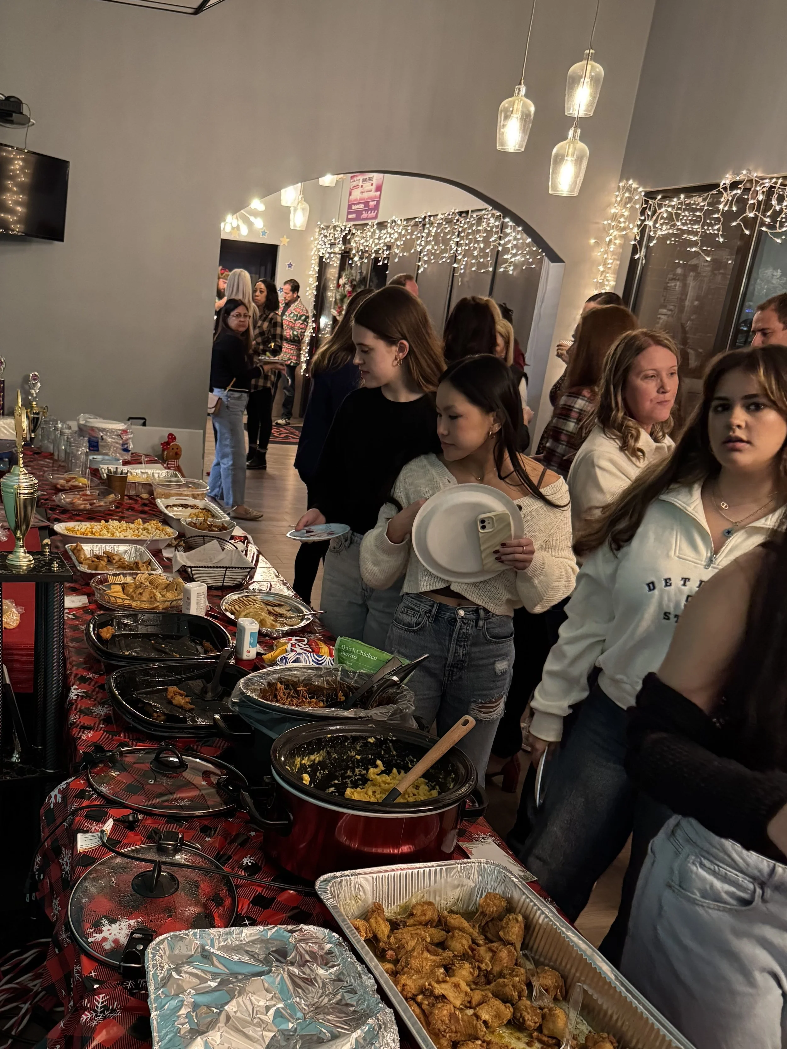 Hosting a holiday party at local venue in Suwanee, GA