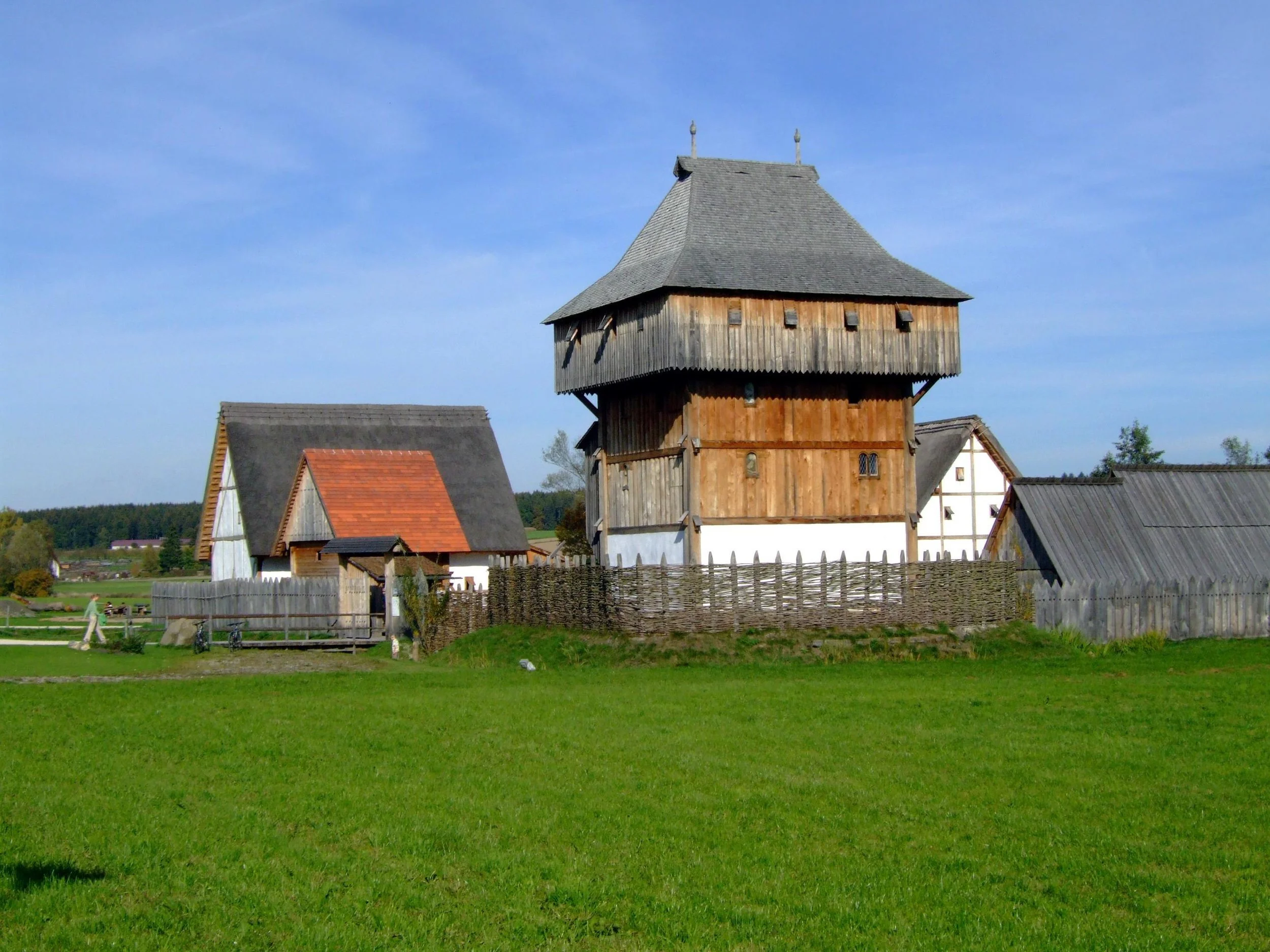 Bachritterburg Kanzach im ArchäoPark Federsee