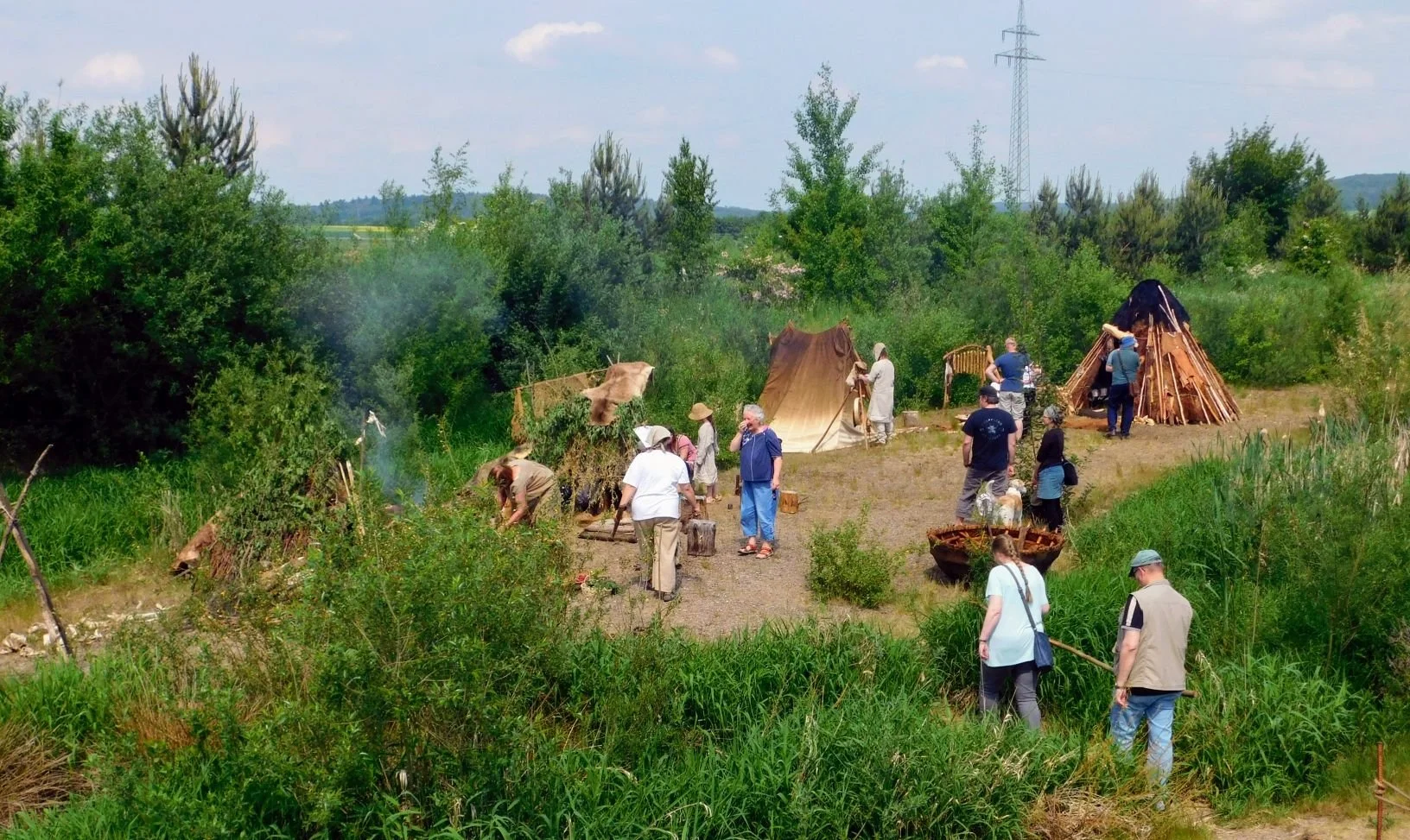 Archäologisches Freilichtmuseum Zeiteninsel