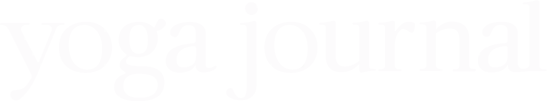Yoga Journal logo in light gray