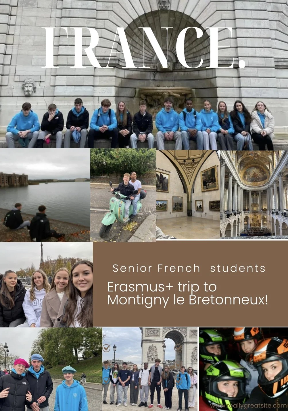 Senior trip to Montigny le Bretonneux 2025