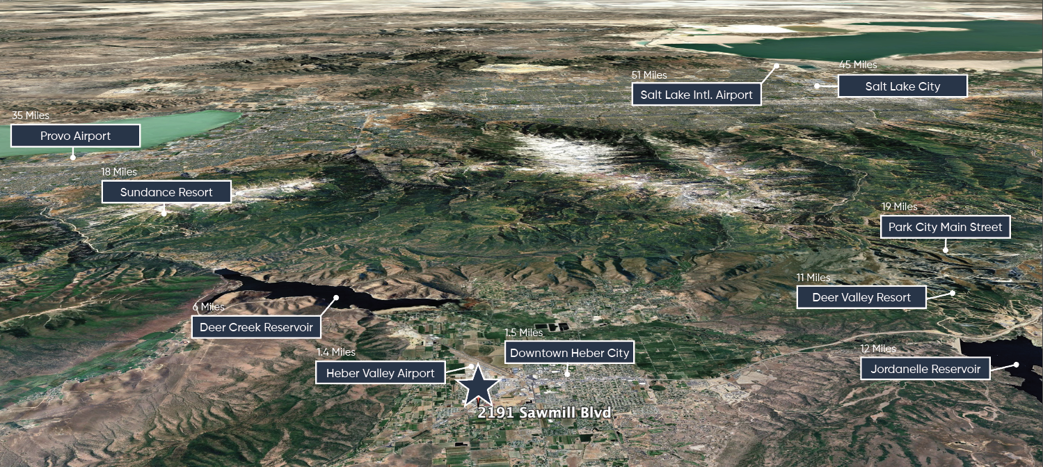 Utah Area Overview Map
