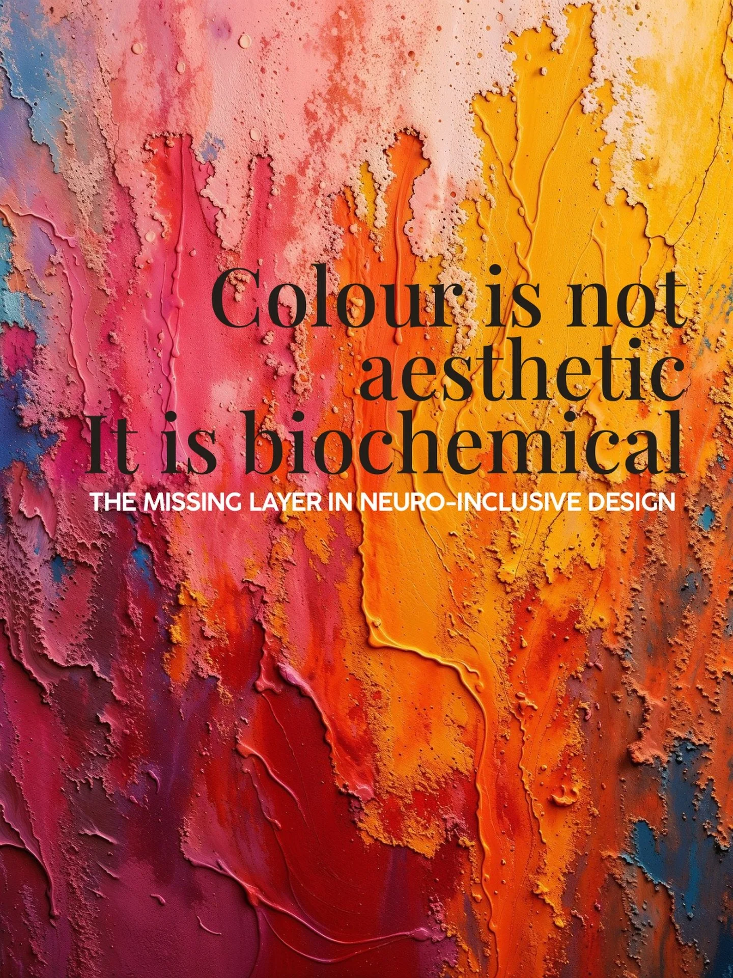 Colour is often treated as a finishing decision. Something that follows architecture, layout, and function. It is discussed in terms of style, branding, or personal preference. But from a human perspective, colour is not superficial. It is one of the