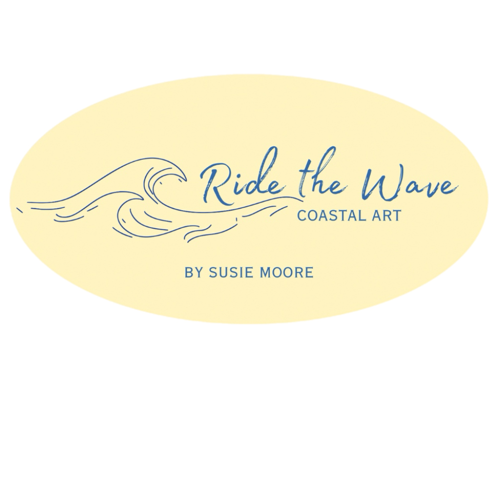 Ride The Wave Seashell Art