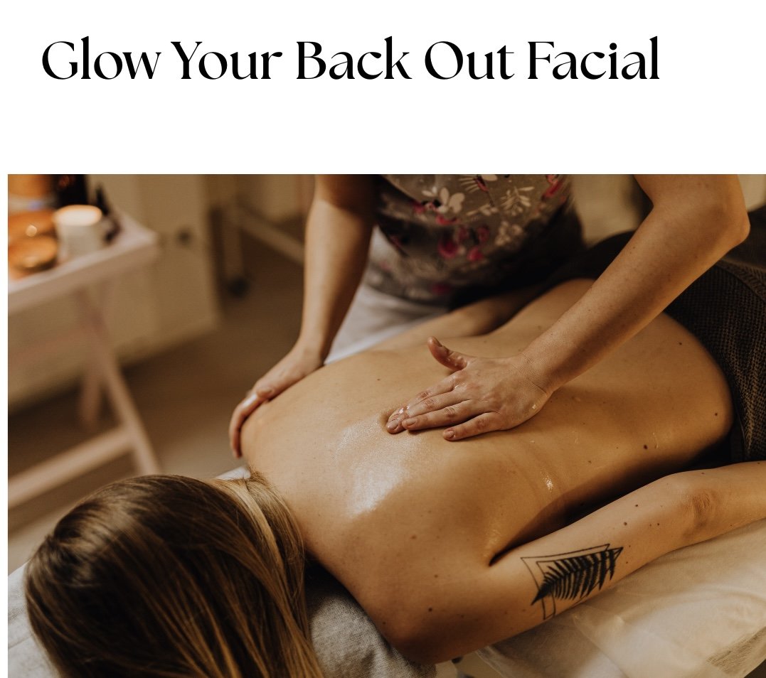 Glow Your Back Out (Back Facial)