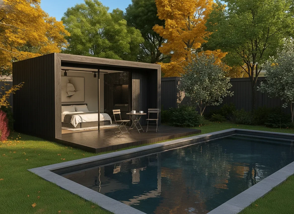 NOOK Base + Flat Roof Porch and Terrace Deck