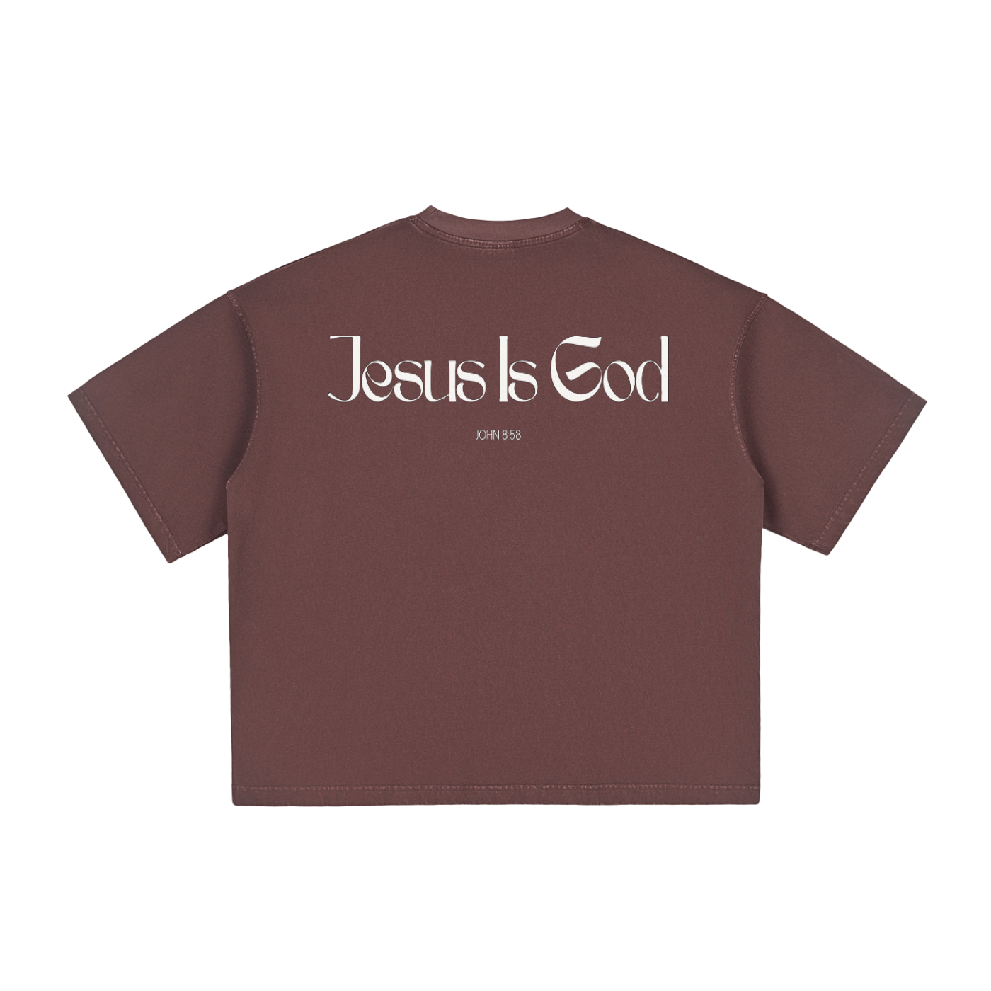 JESUS IS GOD — WASHED LOOSE TEE