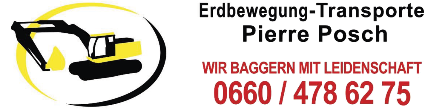 Erdbewegung transport Pierre Posch