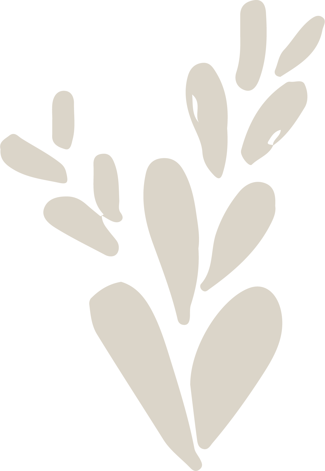 Soft grey botanical illustration — Heart Minding Therapy brand accent.