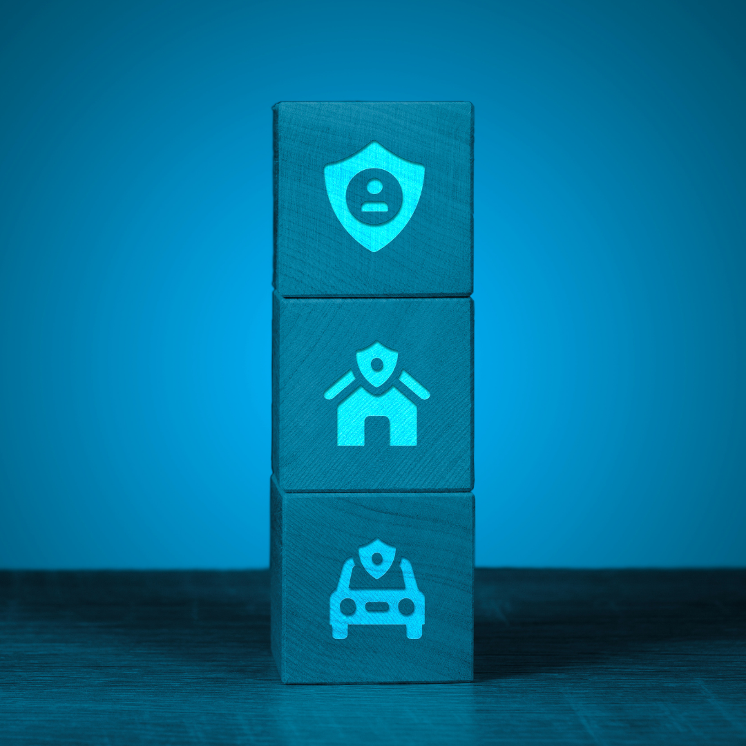 Picture of Blue Insurance Blocks representing How to Know Which Claims Apply to YOUR Situation in Arizona Accidents.png