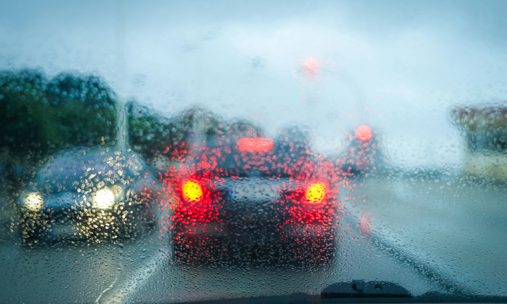 busy Phoenix freeway traffic contributing to post accident anxiety