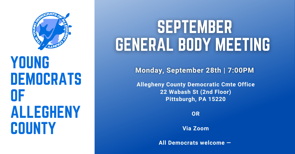 September General Body Meeting