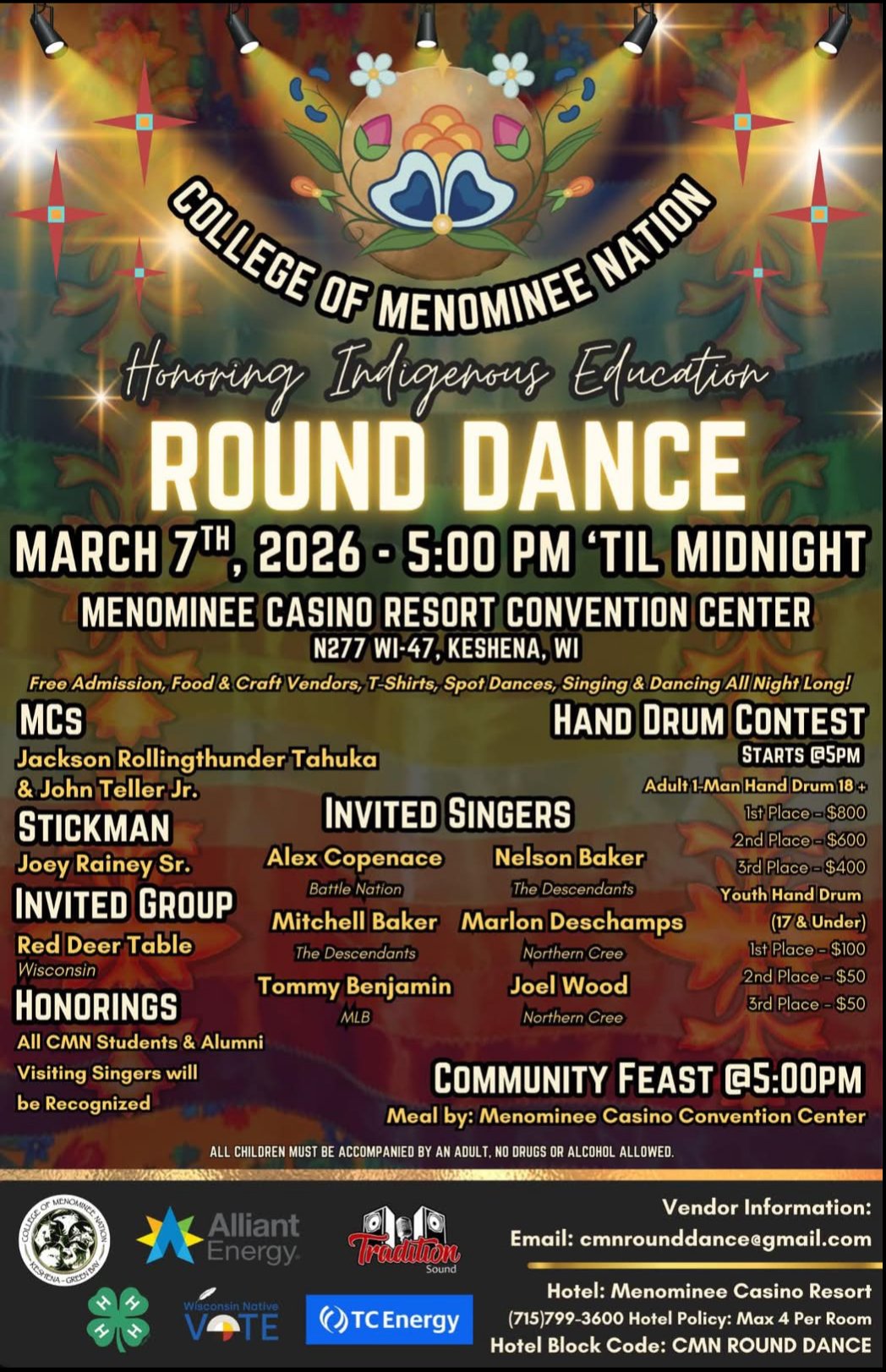 College of Menominee Nation Round Dance