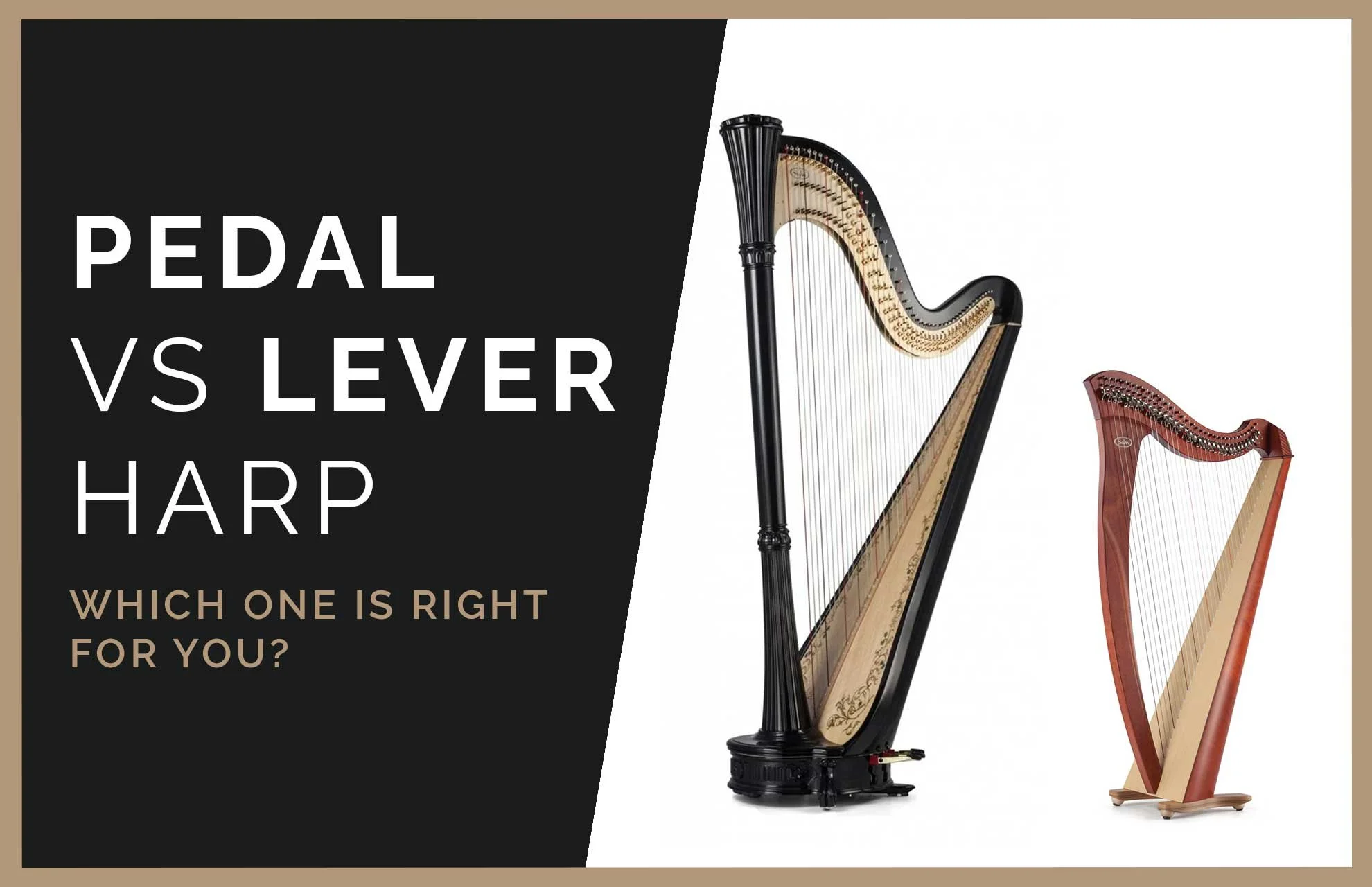Pedal Harp vs Lever Harp